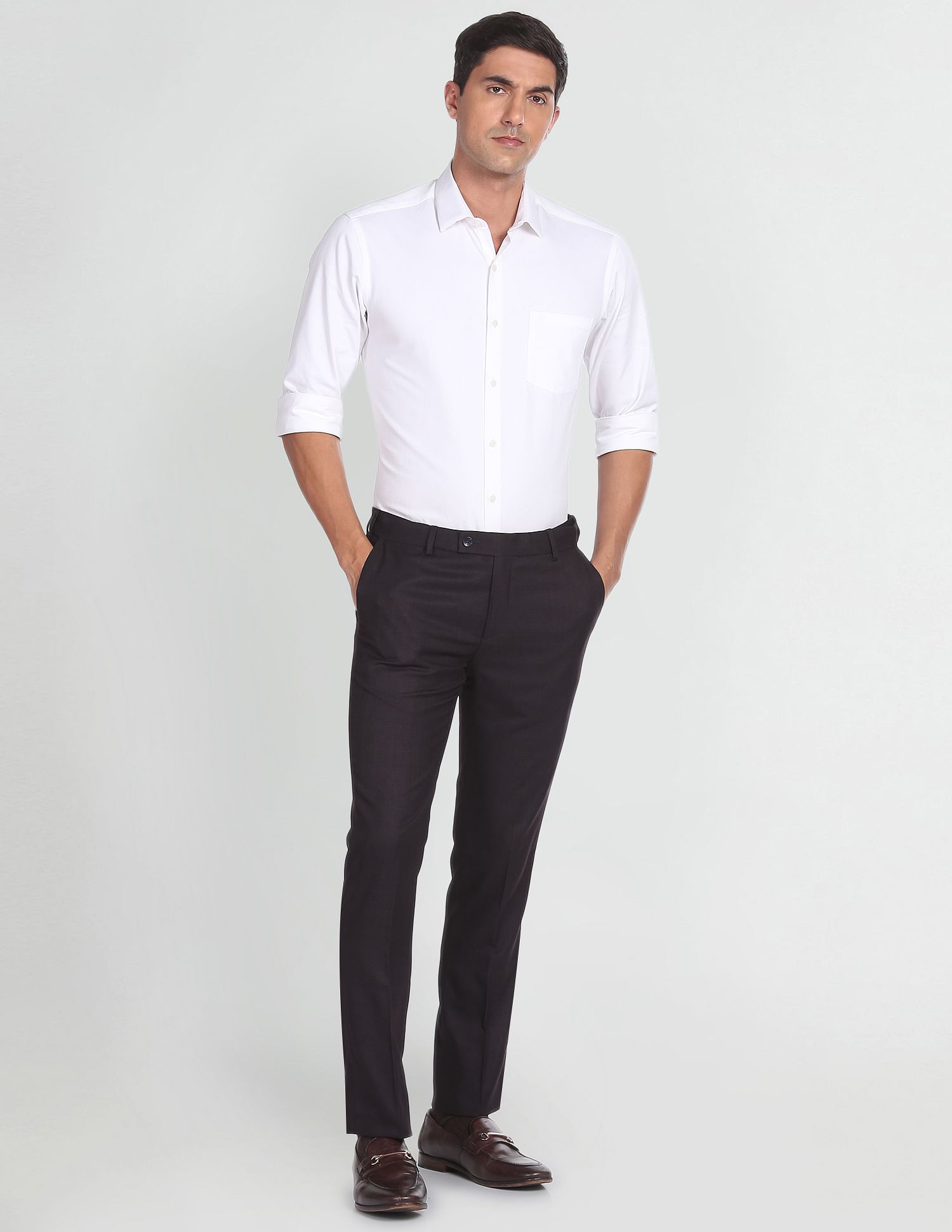 Arrow Heathered Twill Trousers