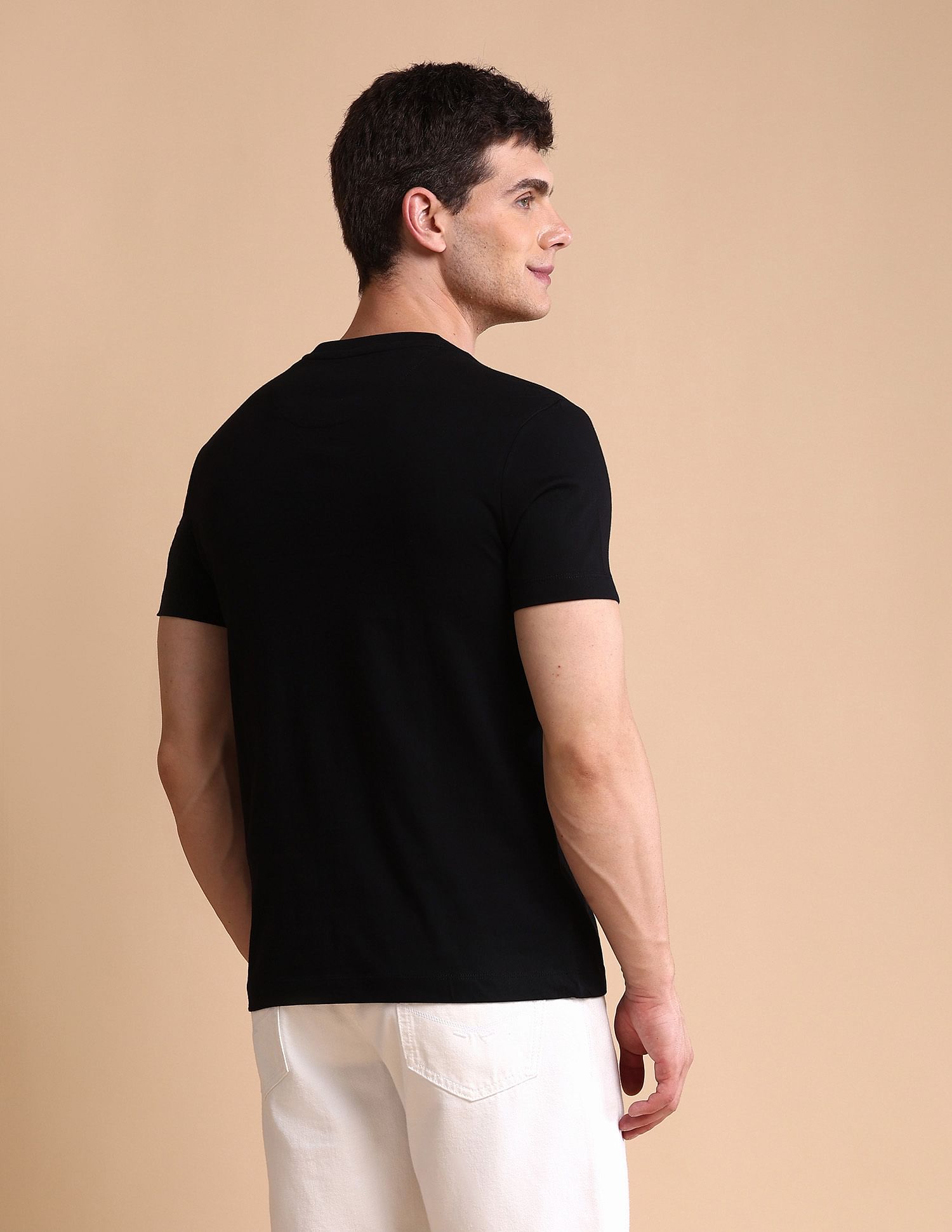 U.S. Polo Assn. Denim Co. Brand Printed Muscle Fit T-Shirt