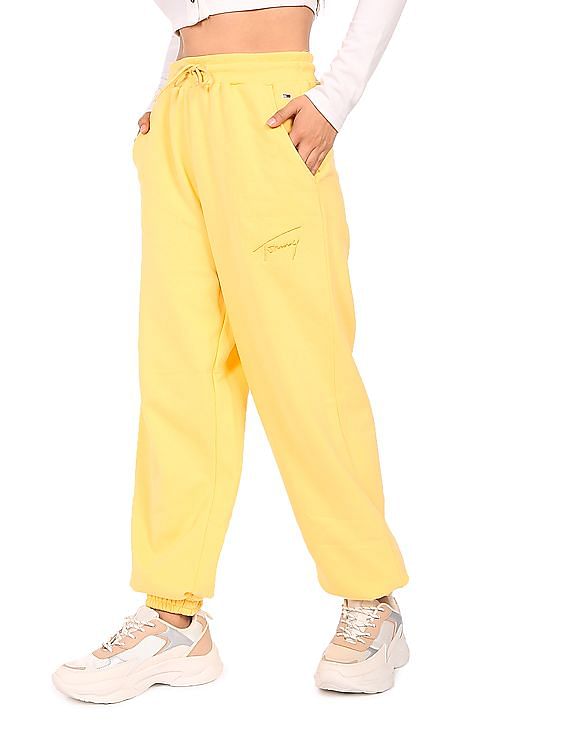 Yellow 2024 sweatpants women