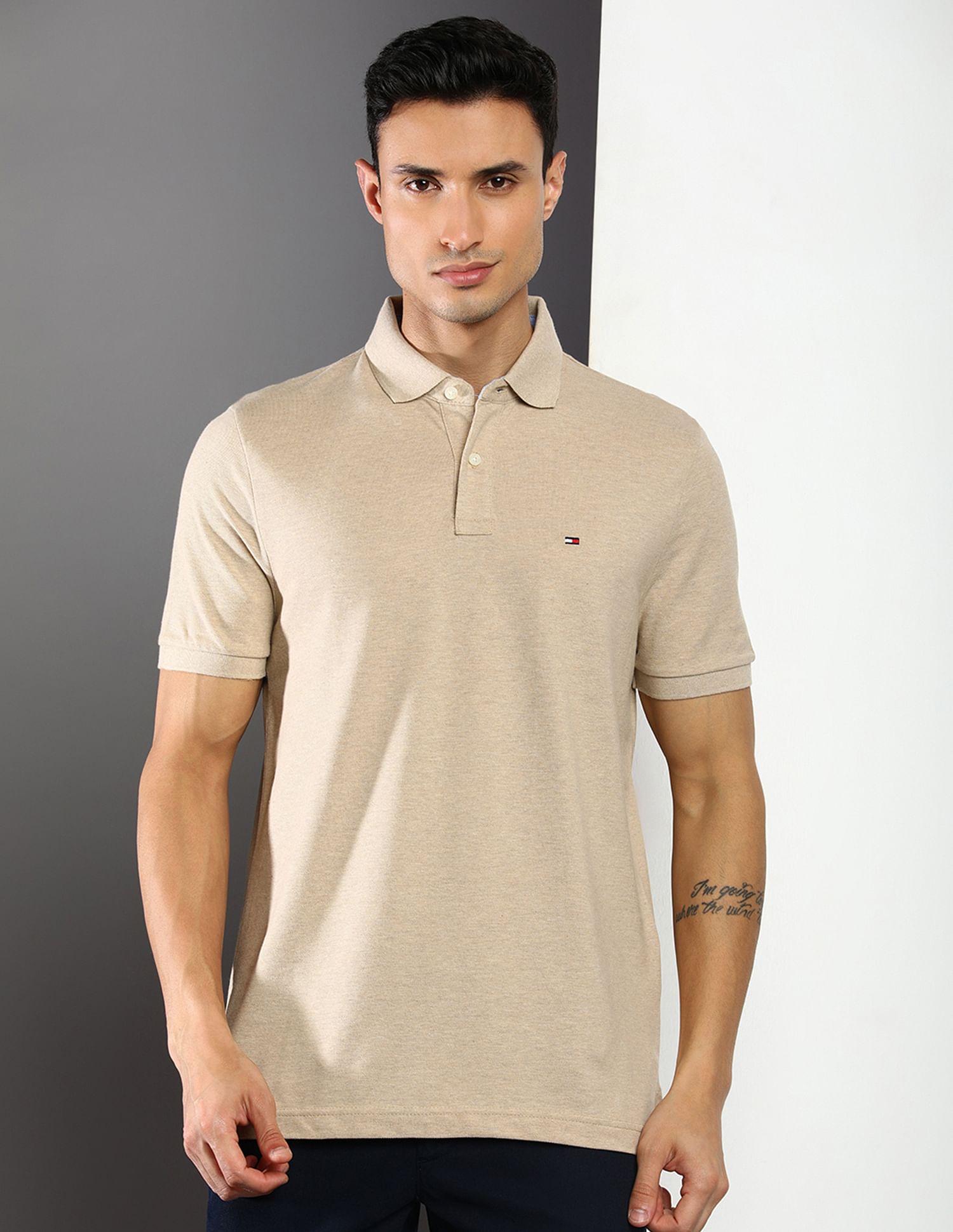 Tommy regular best sale fit polo