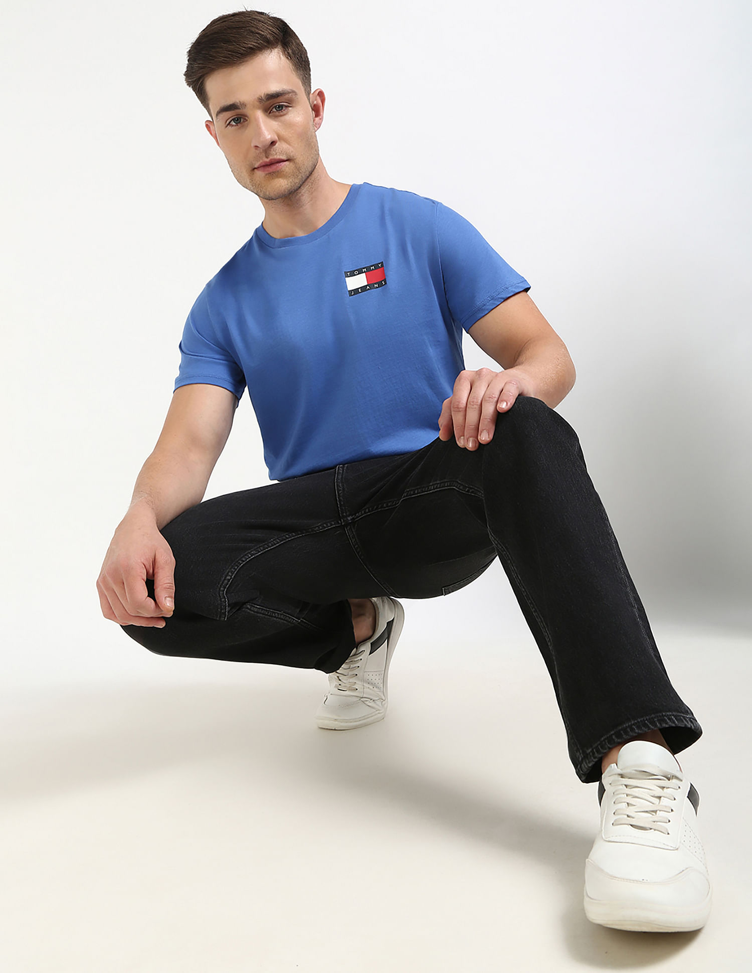 Tommy Hilfiger Logo Slim-Fit Cotton T-Shirt