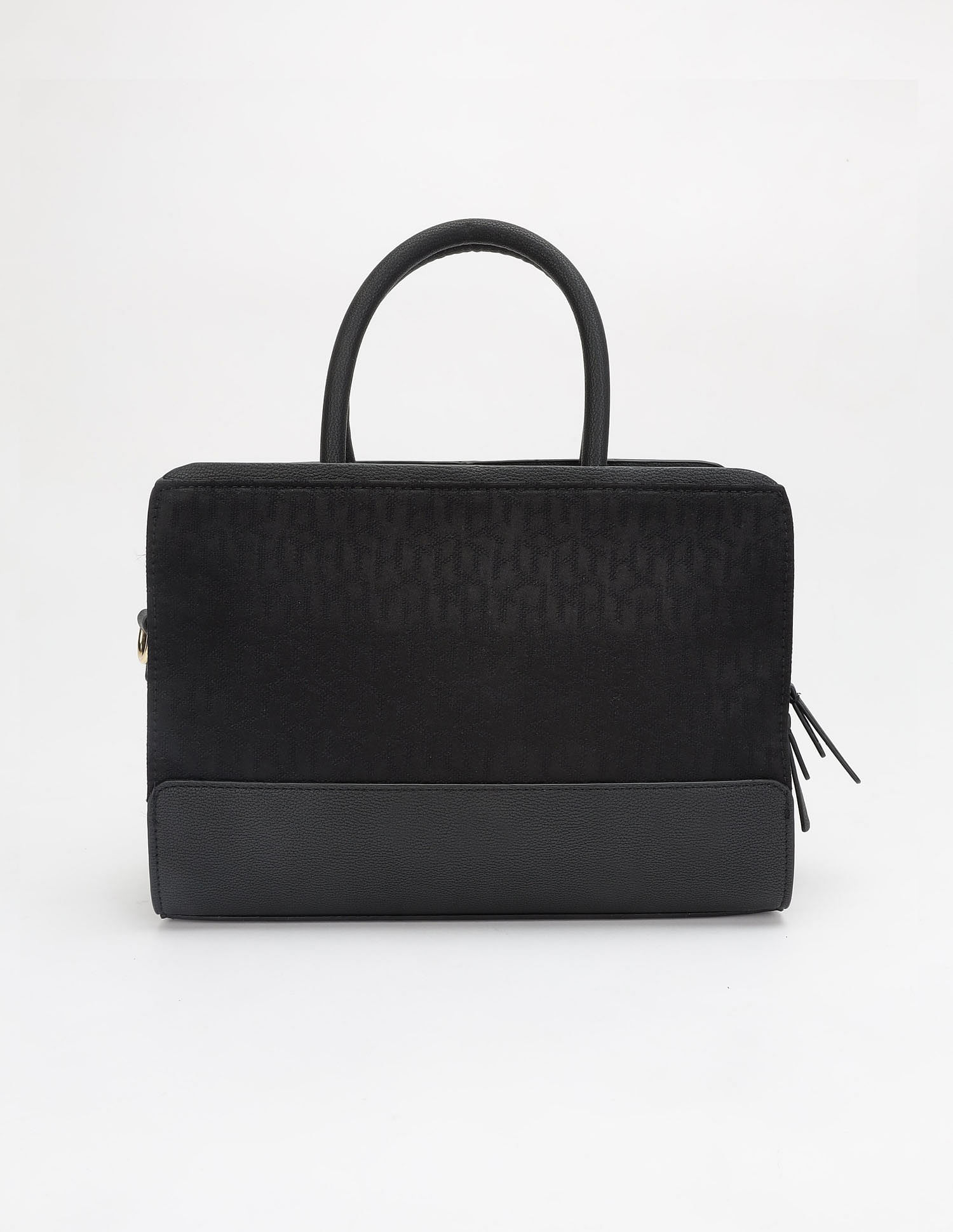 Tommy Hilfiger Logo Black Polyester Sling Bag