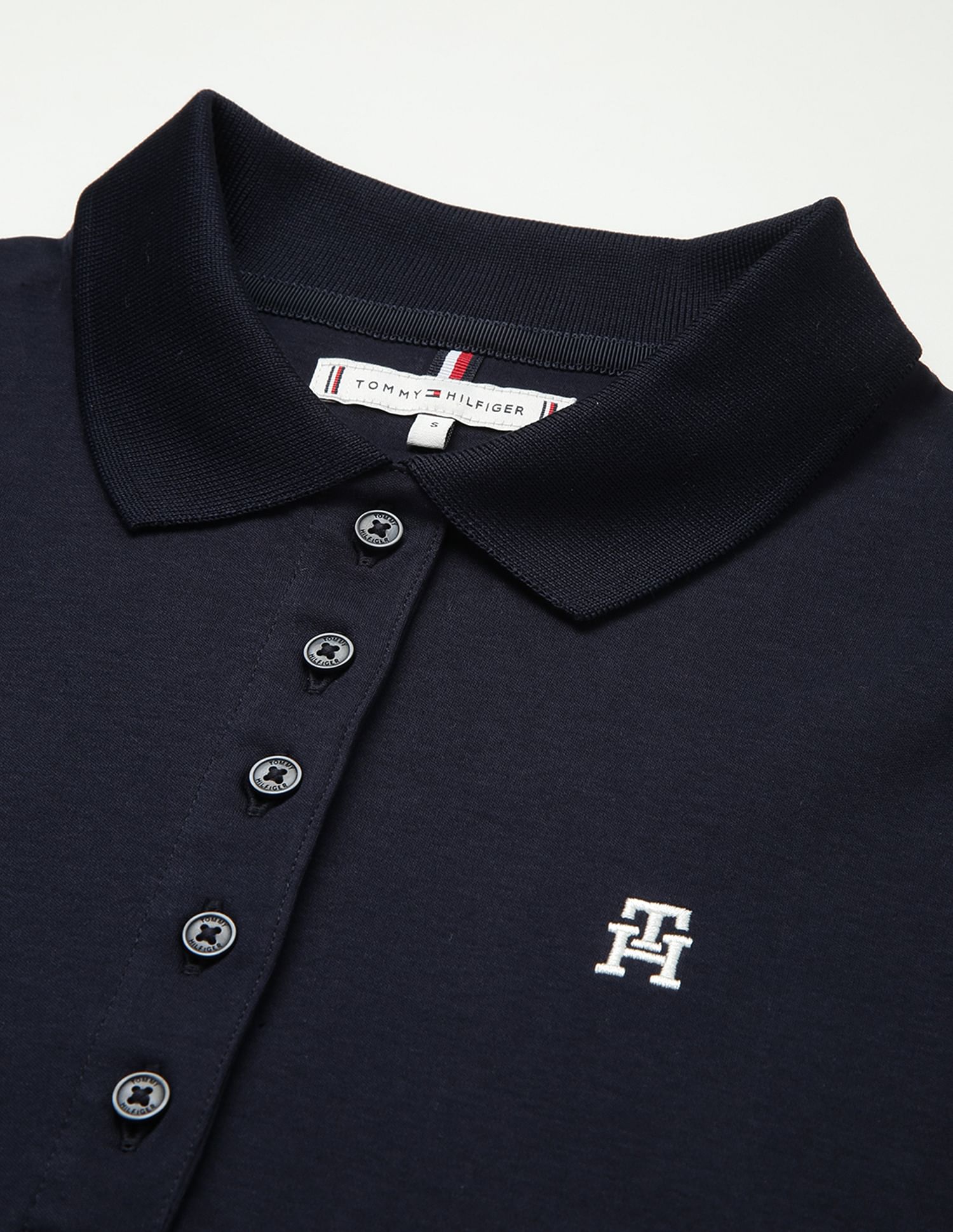 Tommy Hilfiger Sustainable Embroidered Logo Polo Shirt