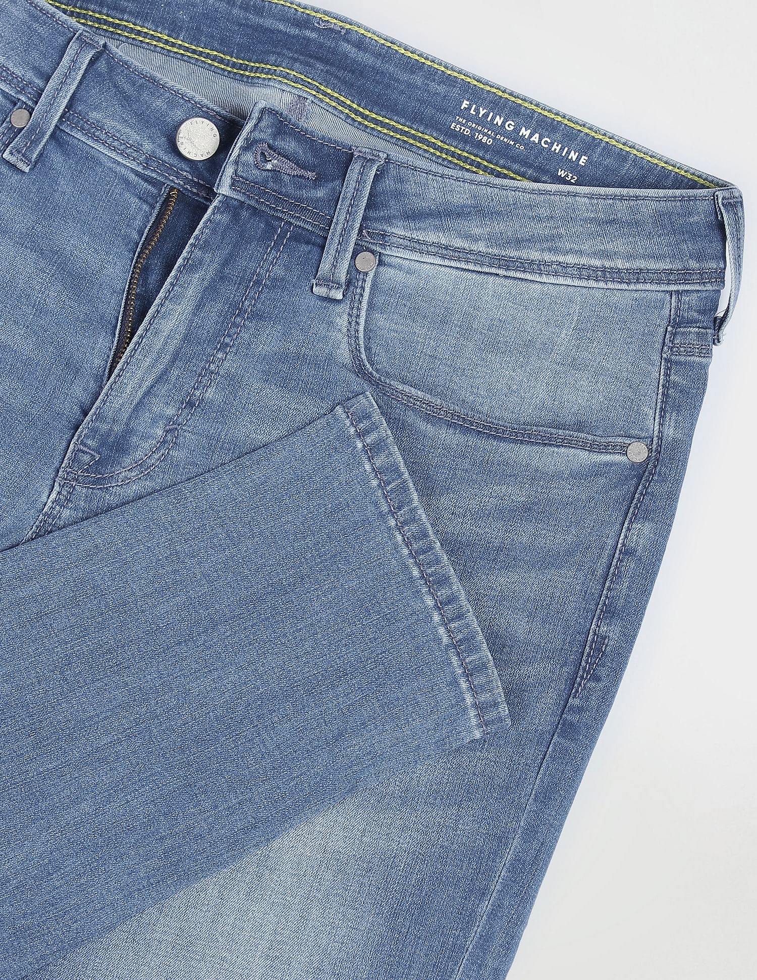 Flying Machine Mid Rise Super Skinny Fit Jeans