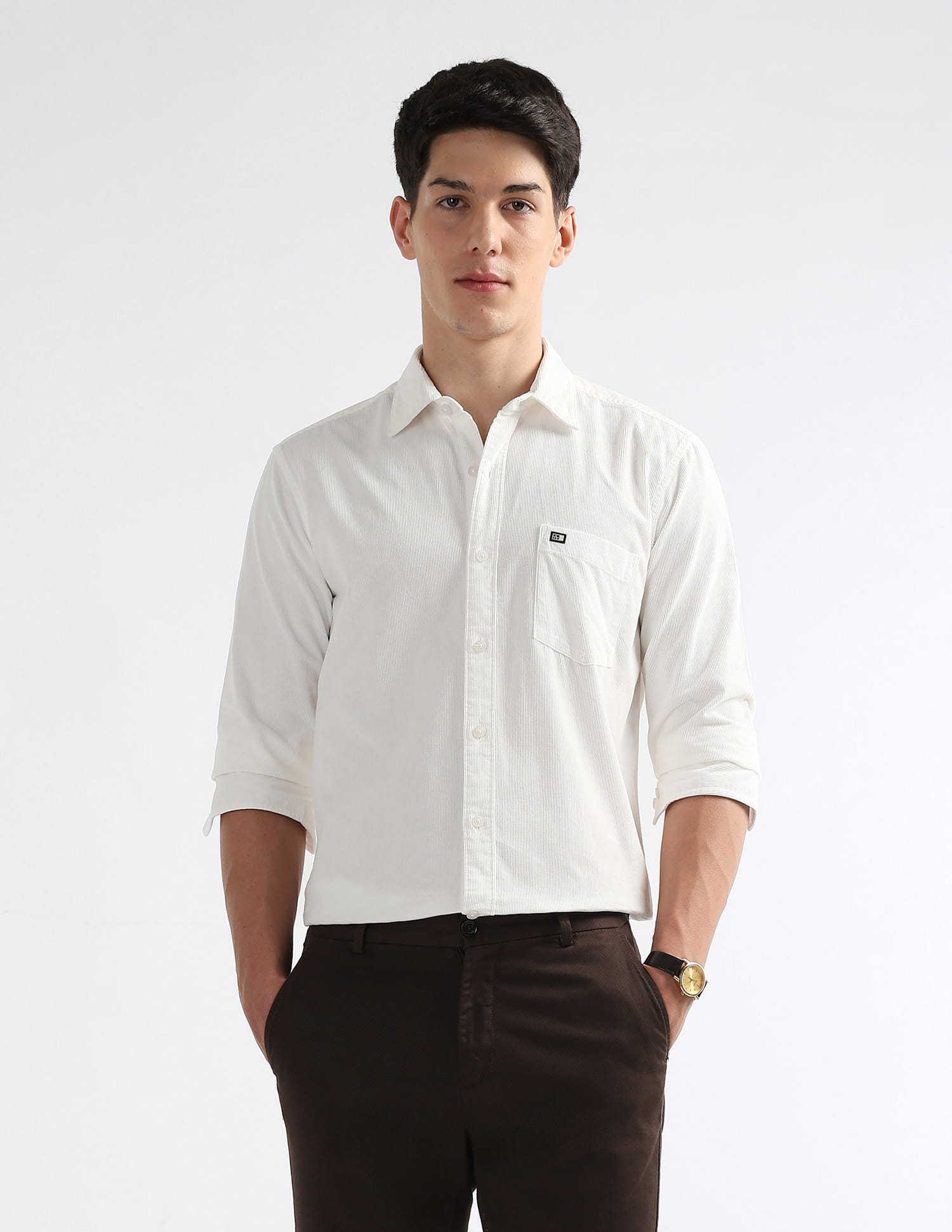 Buy Arrow Sport Corduroy Outdoor Shirt - NNNOW.com