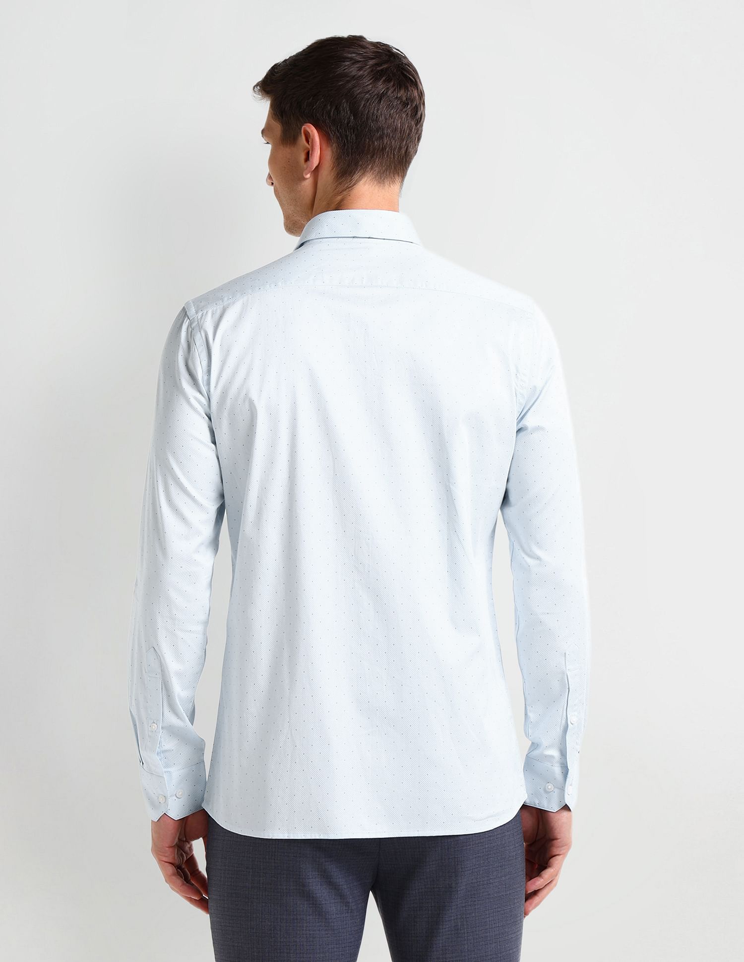 Arrow Manhattan Slim Fit Satin Shirt