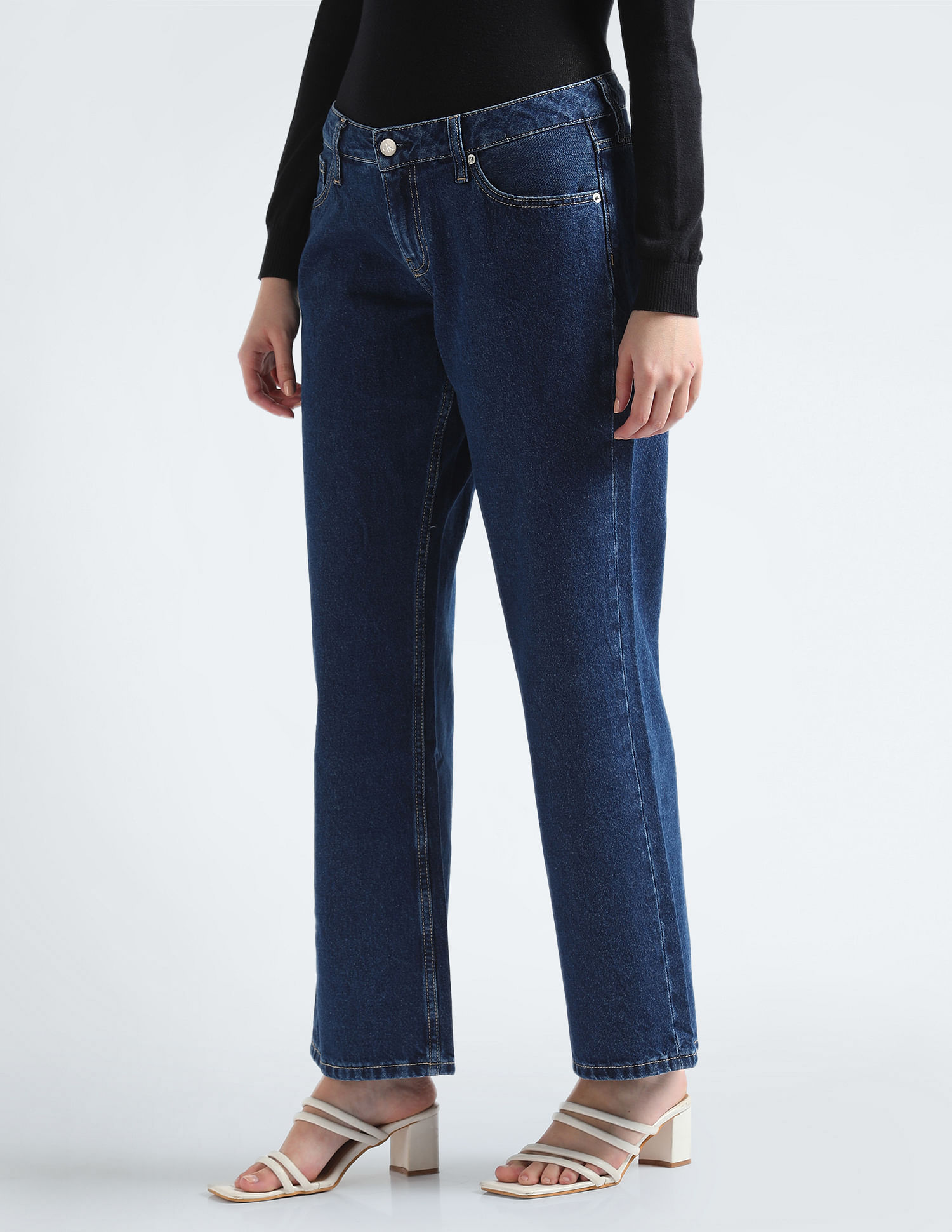 Calvin Klein Jeans Extreme Low Rise Baggy Jeans