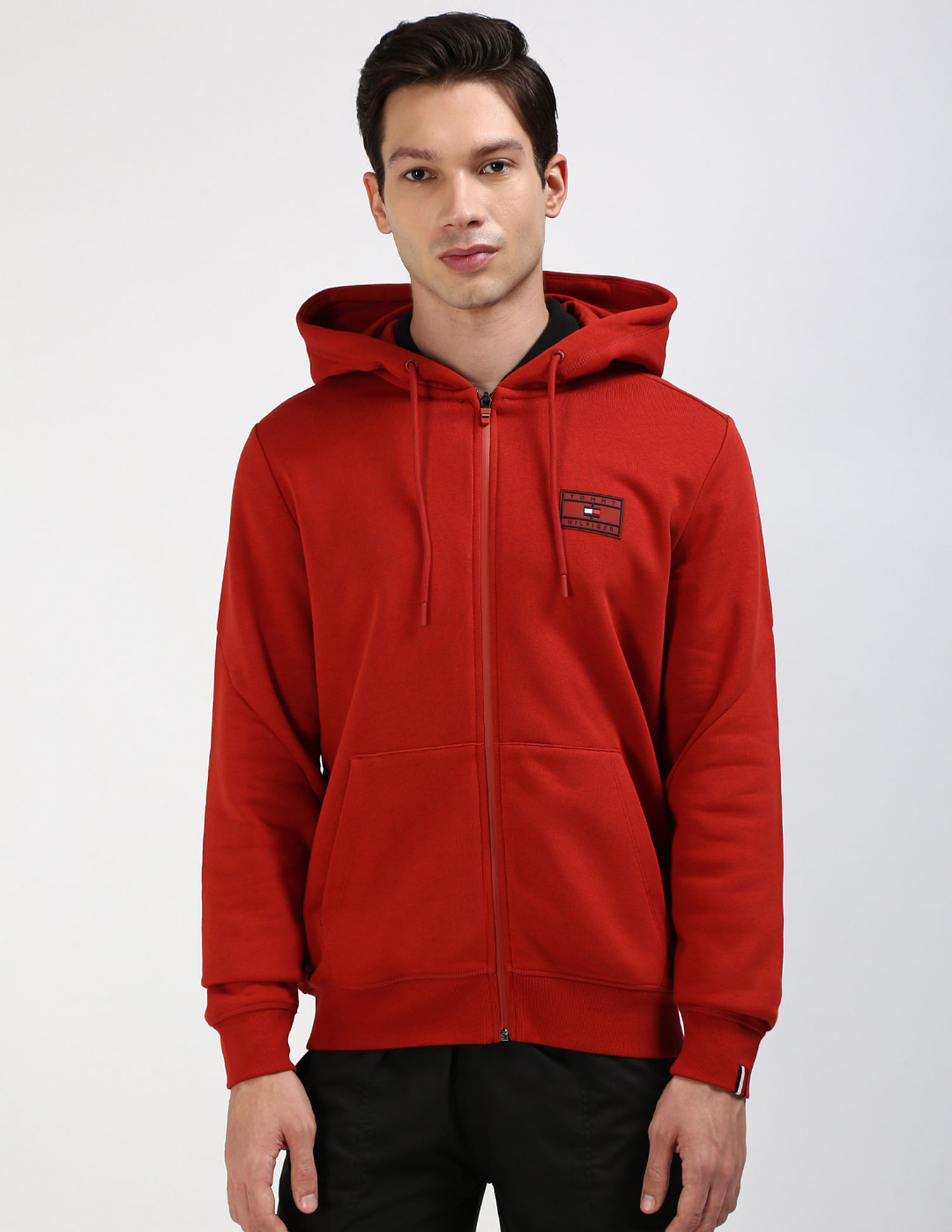 Tommy Hilfiger Graphic Hooded Zip Sweatshirt