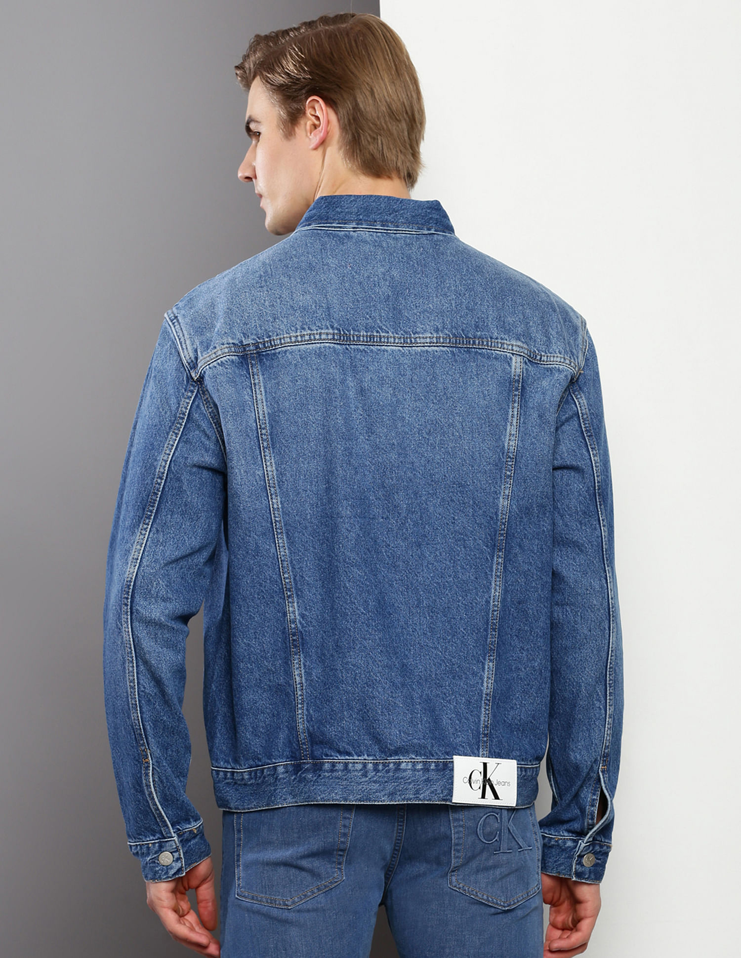 Buy Calvin Klein Recycled Cotton 90s Denim Jacket - NNNOW.com