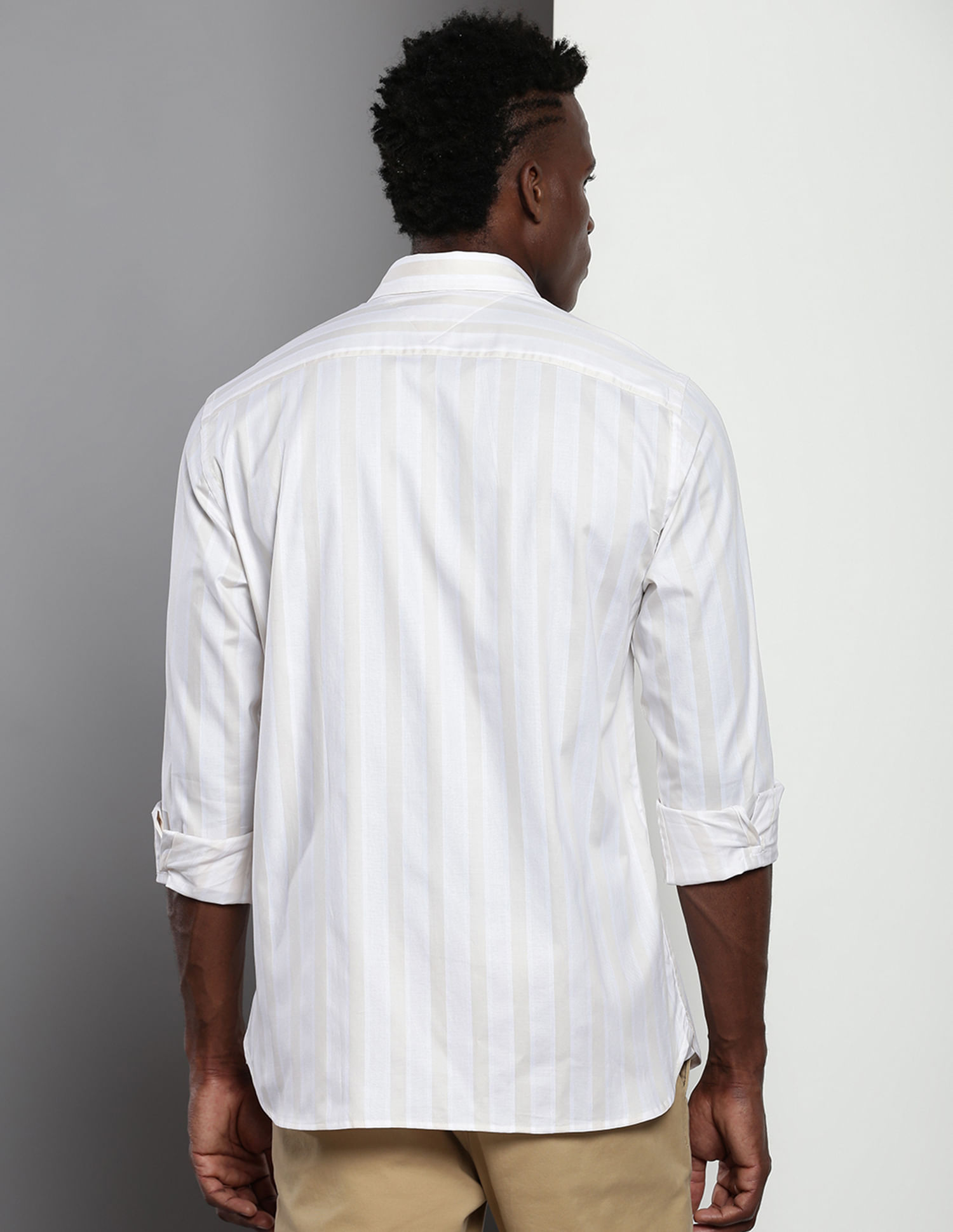 Tommy Hilfiger Classic Dobby Vertical Stripe Shirt
