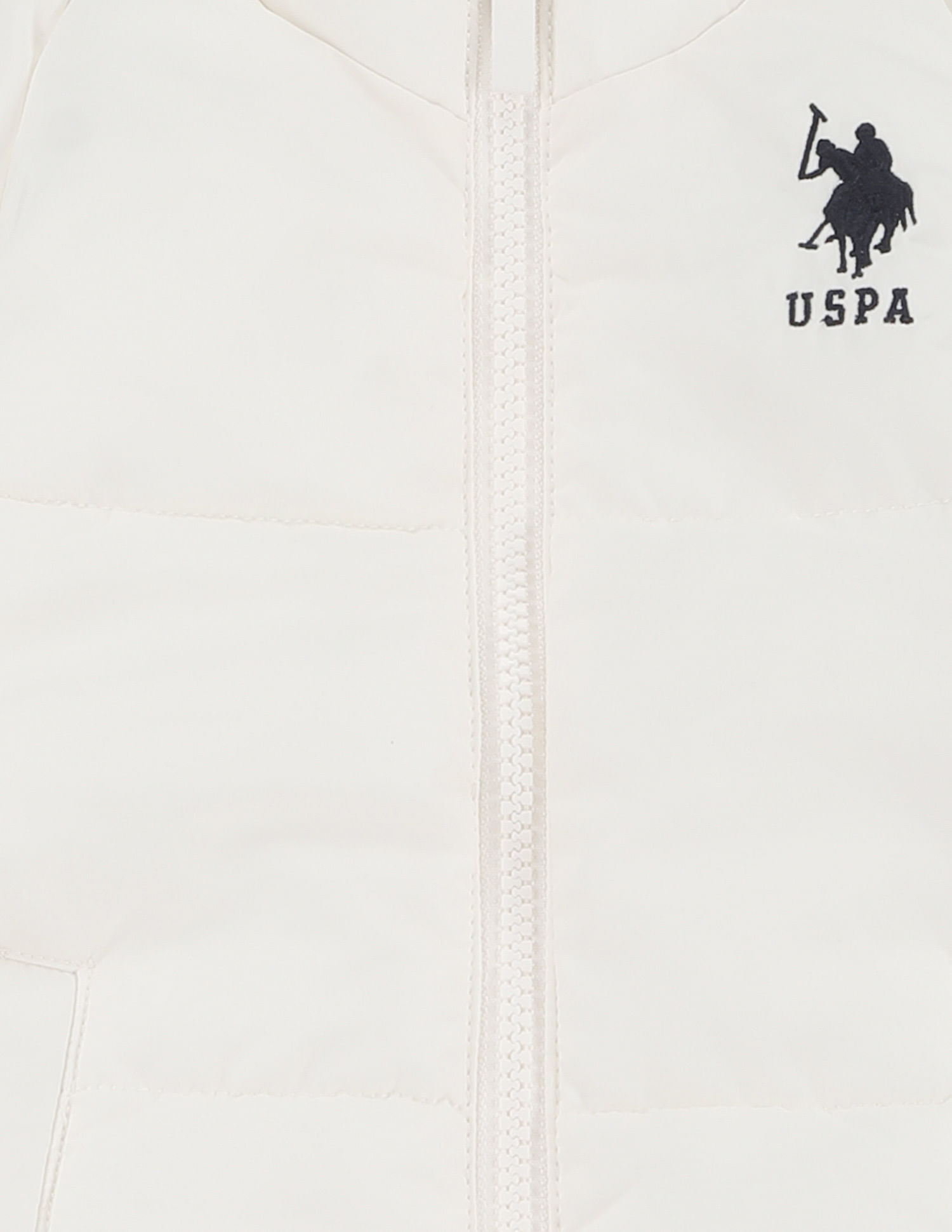 U.S. Polo Assn. Kids Boys Brand Tape Puffer Jacket