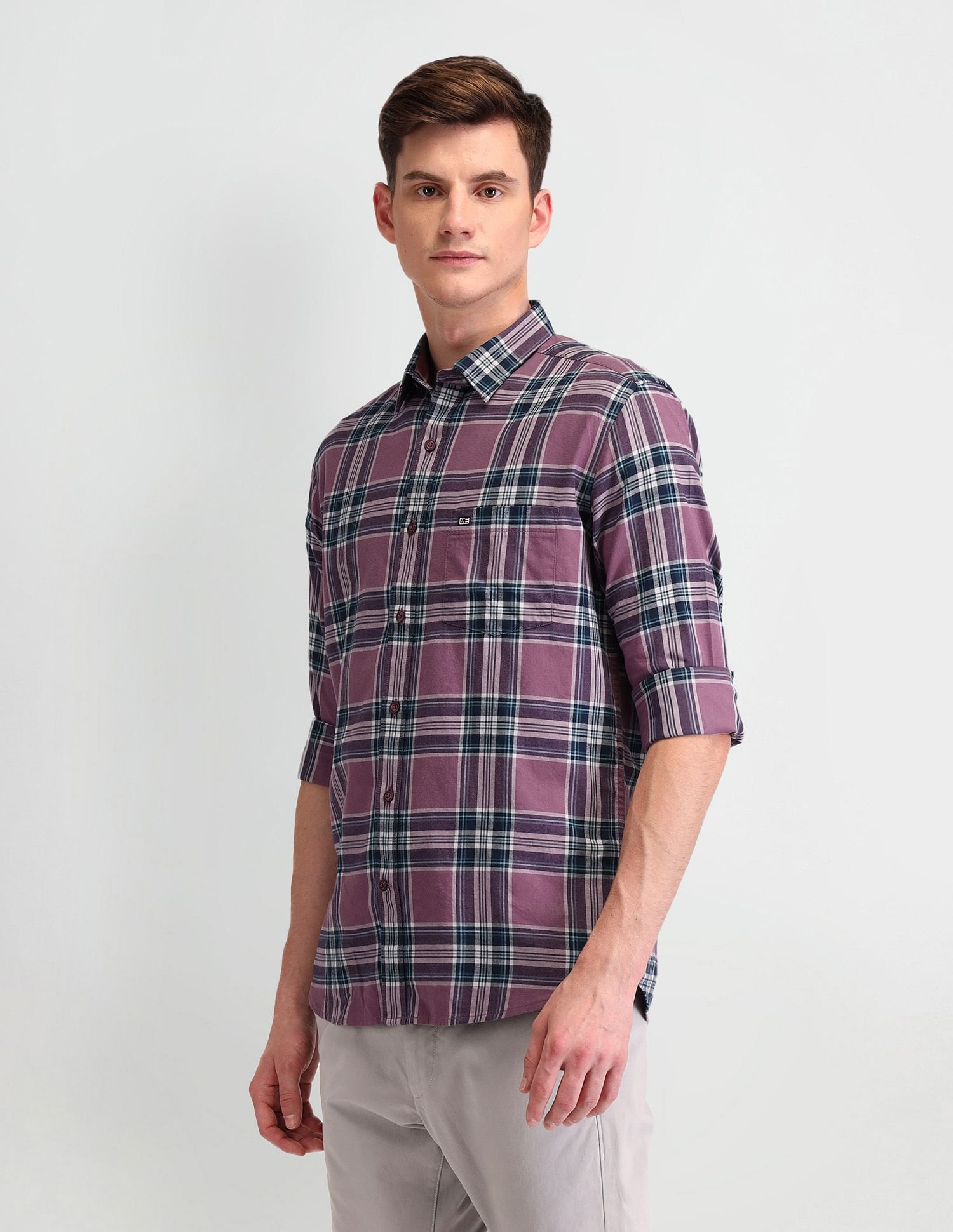 Arrow Sport Slim Fit Cotton Shirt