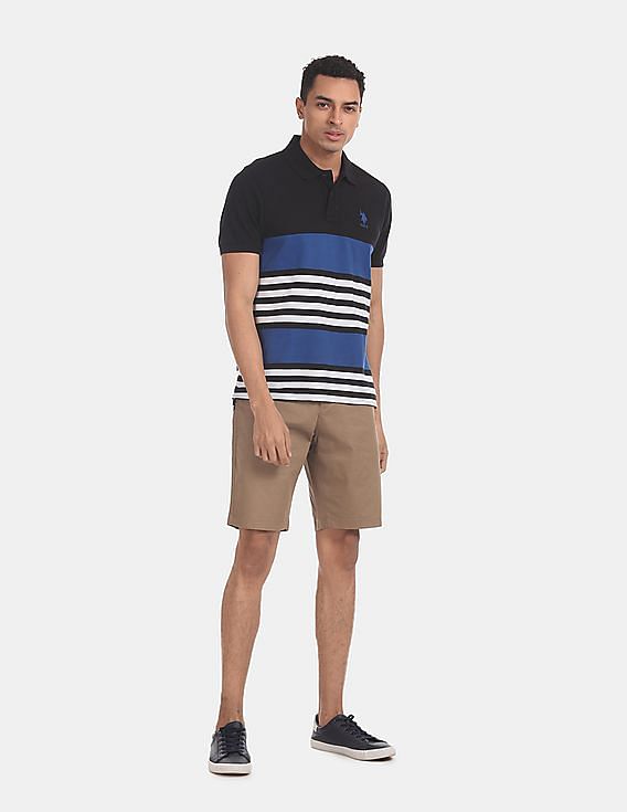 U.S. Polo Assn. Striped Polo Shirt
