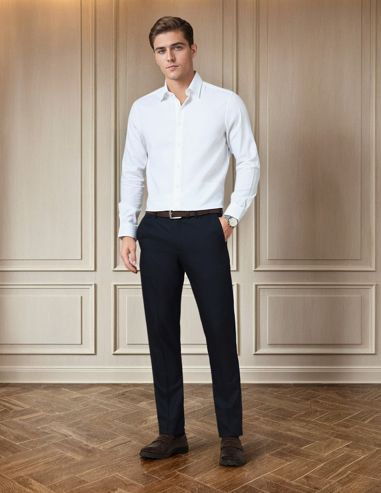 Arrow Dobby 1851 Trouser