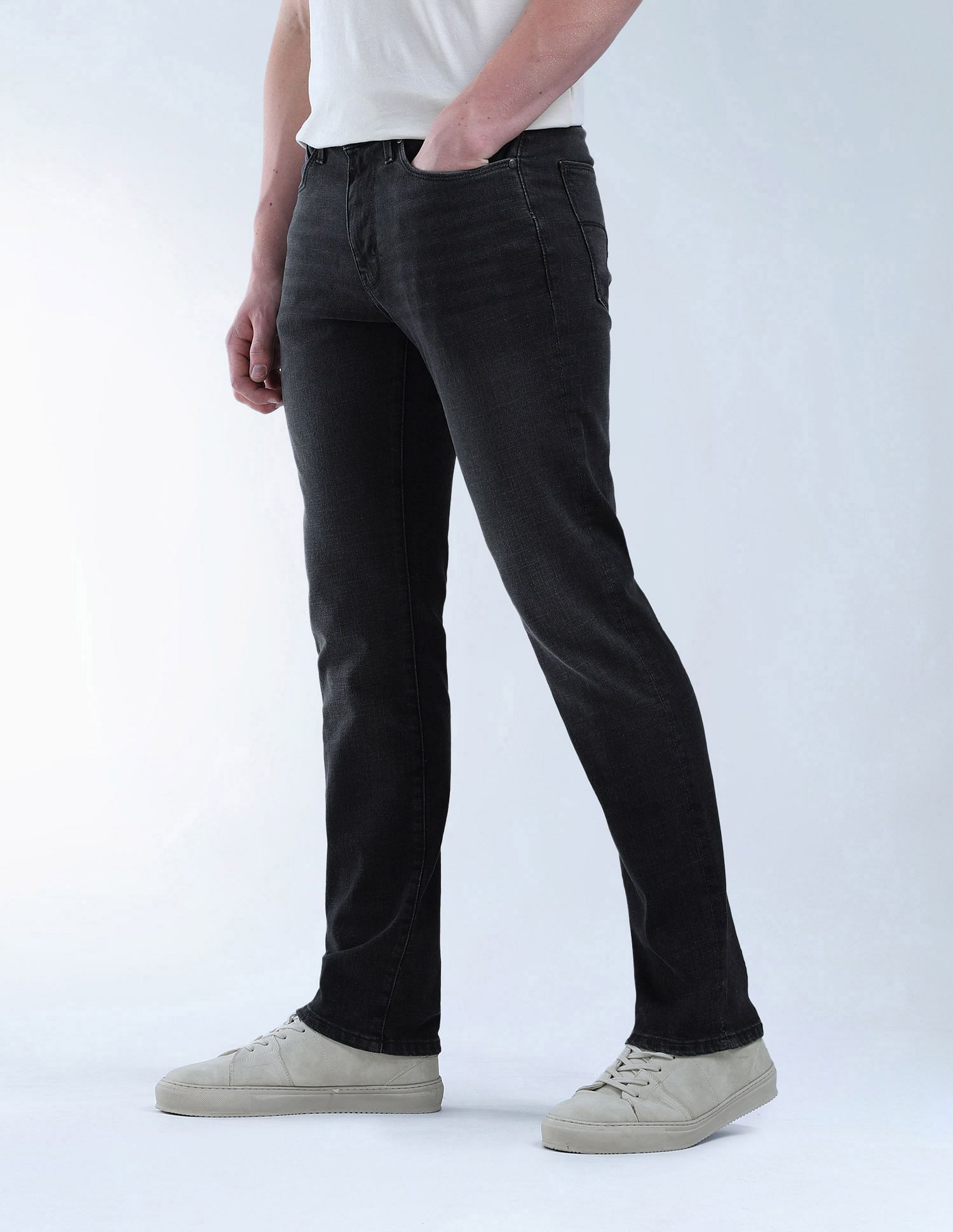 Flying Machine Freddie Slim Straight Fit Authentic Signature Jeans