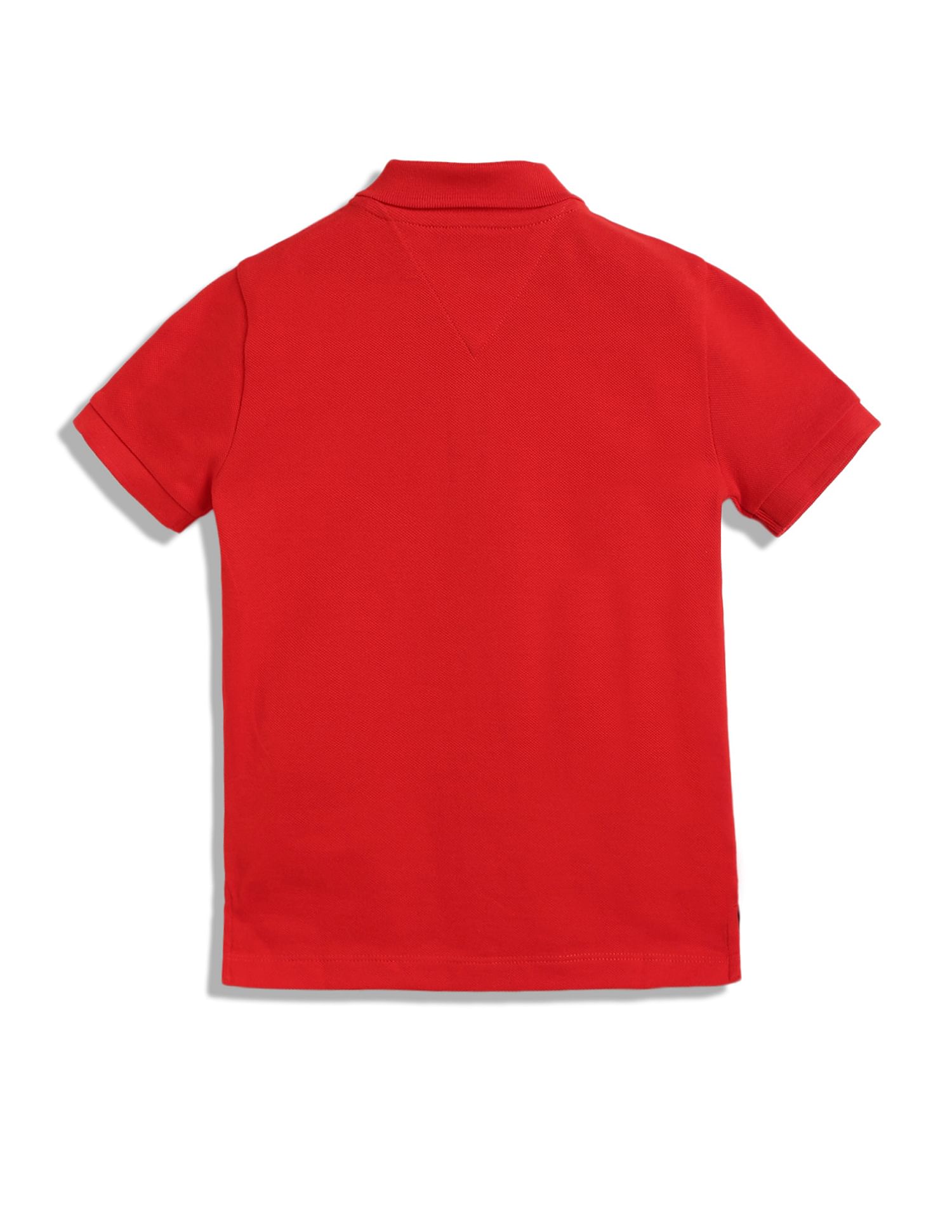 Tommy Hilfiger Kids Boys Appliqued Logo Polo Shirt