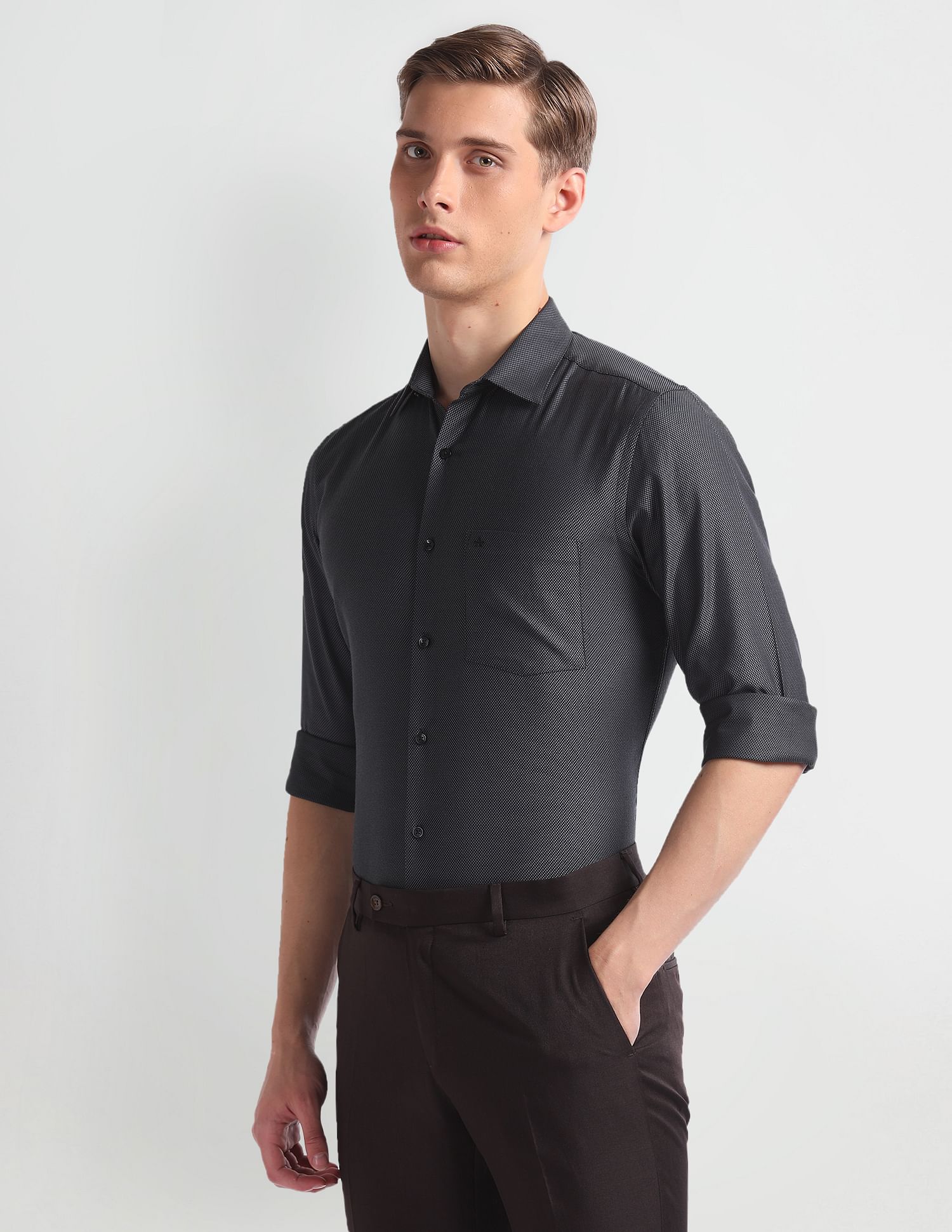 Arrow Dobby Cotton Shirt