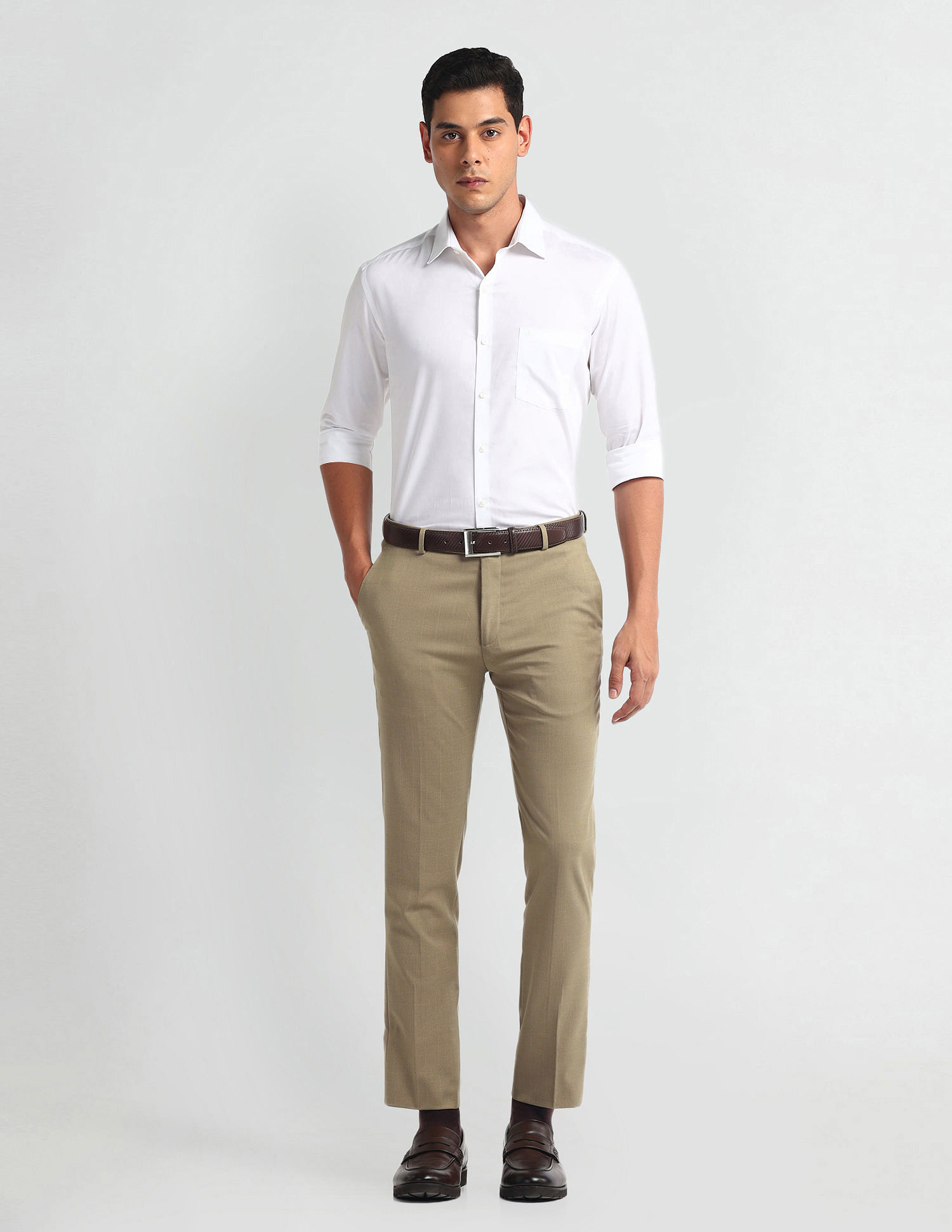Arrow Smart Flex Super Slim Trousers
