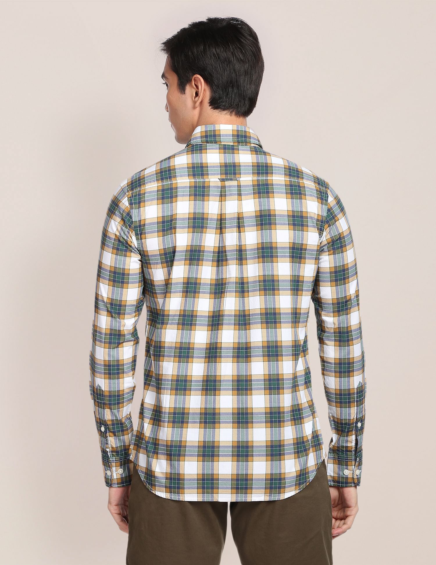 U.S. Polo Assn. Tartan Check Cotton Casual Shirt
