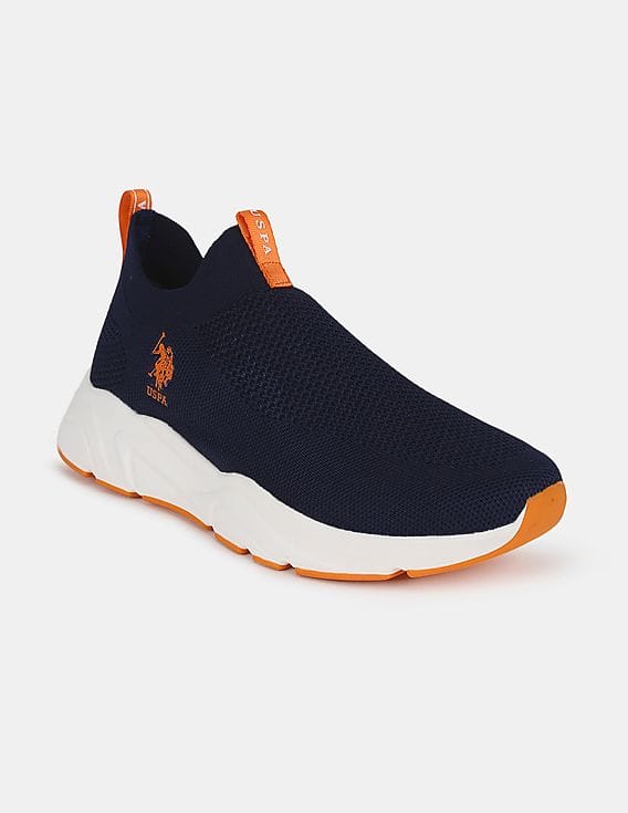 Buy U.S. Polo Assn. Men Navy Knit Upper 