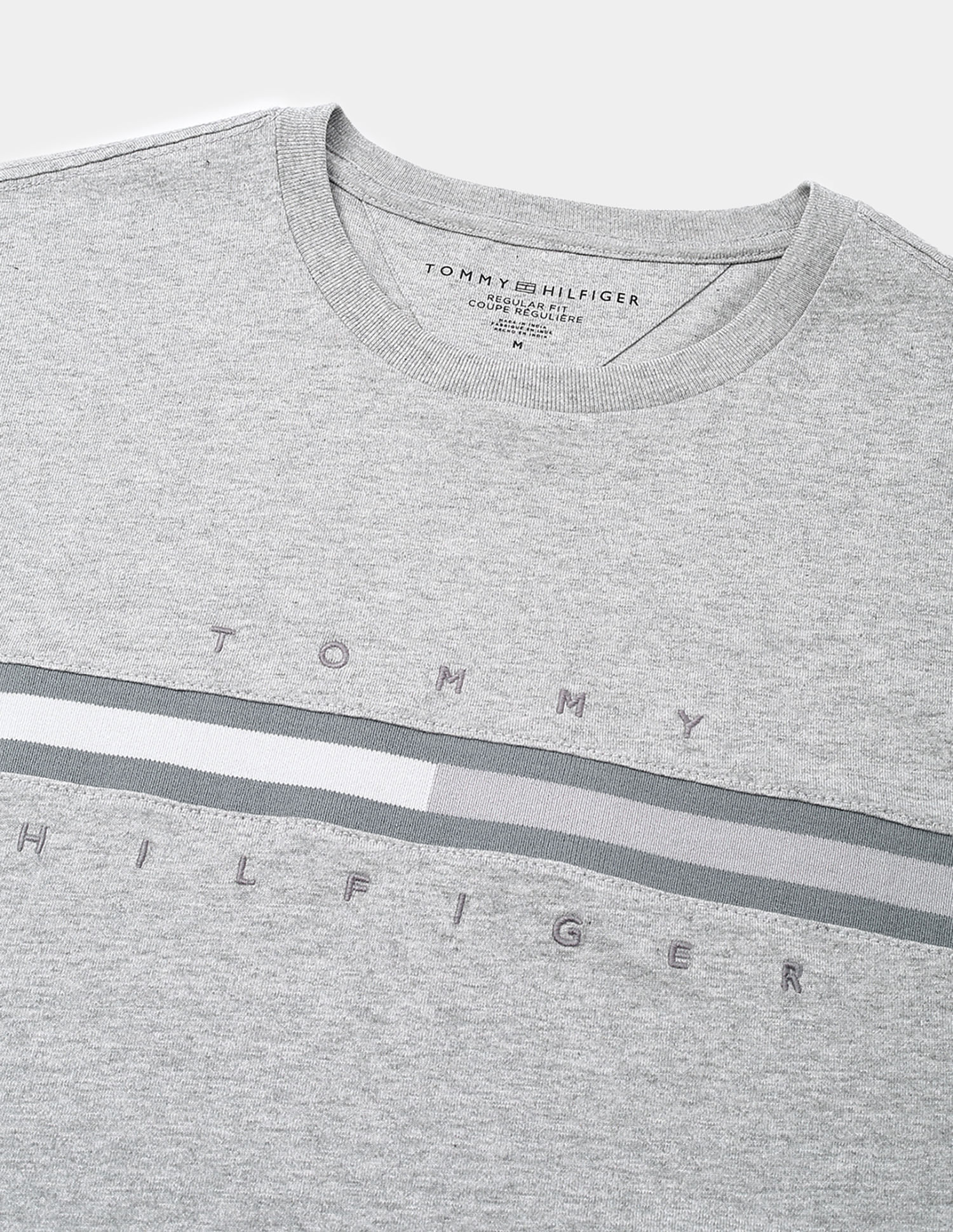 Tommy Hilfiger Embroidered Logo Regular-Fit Cotton T-Shirt
