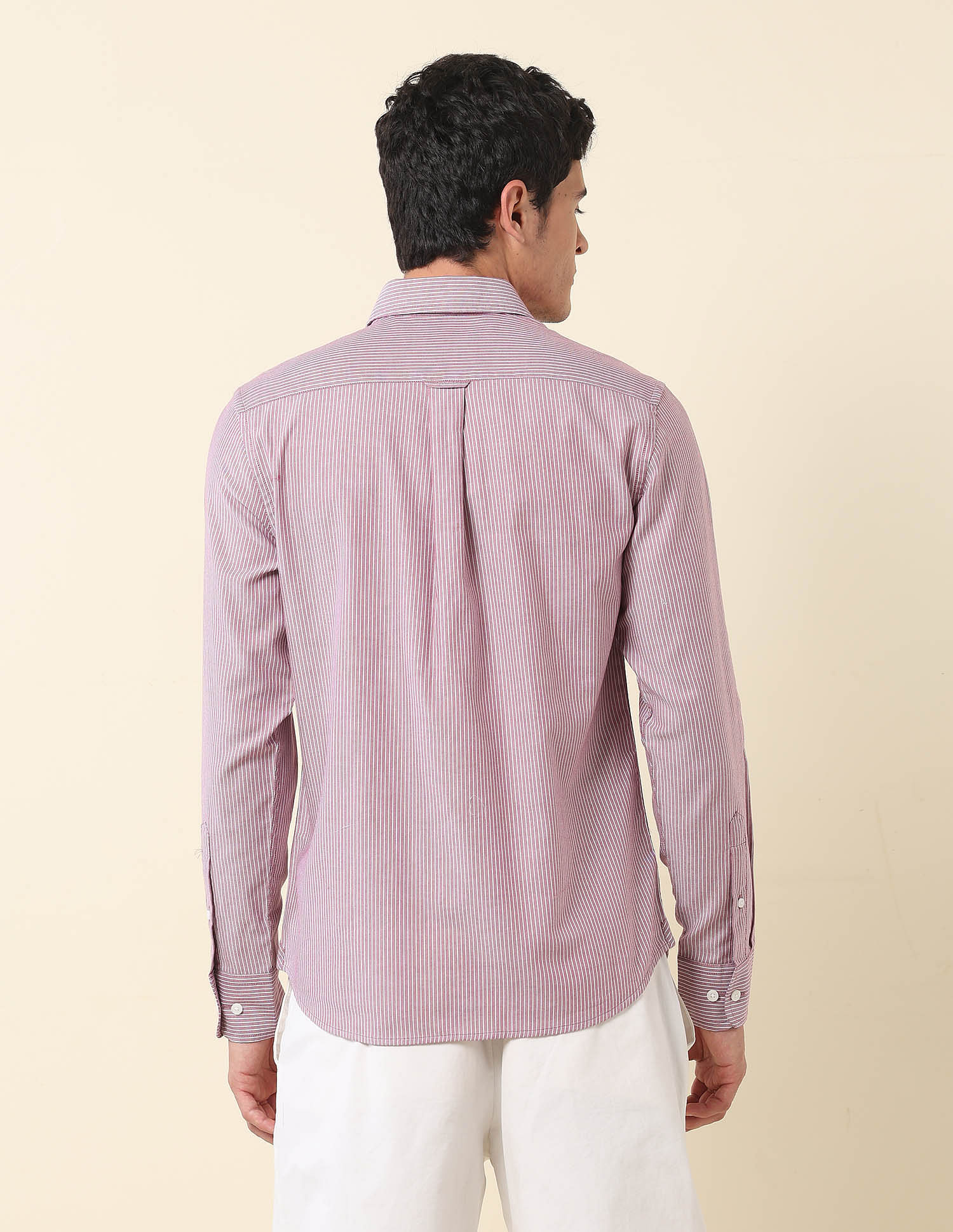 U.S. Polo Assn. Vertical Striped Tailored Fit Shirt