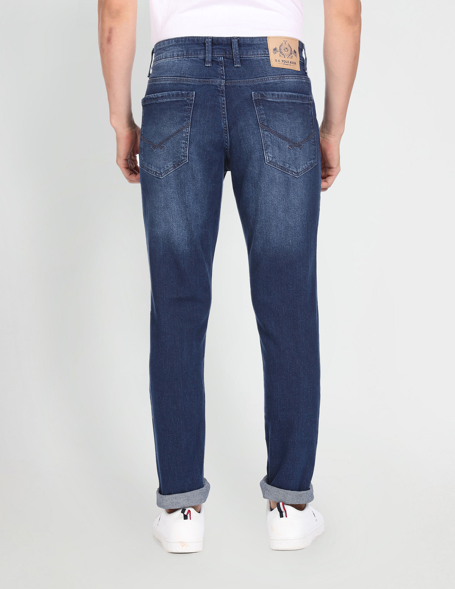 U.S. Polo Assn. Denim Co. Slim Tapered Fit Blue Jeans