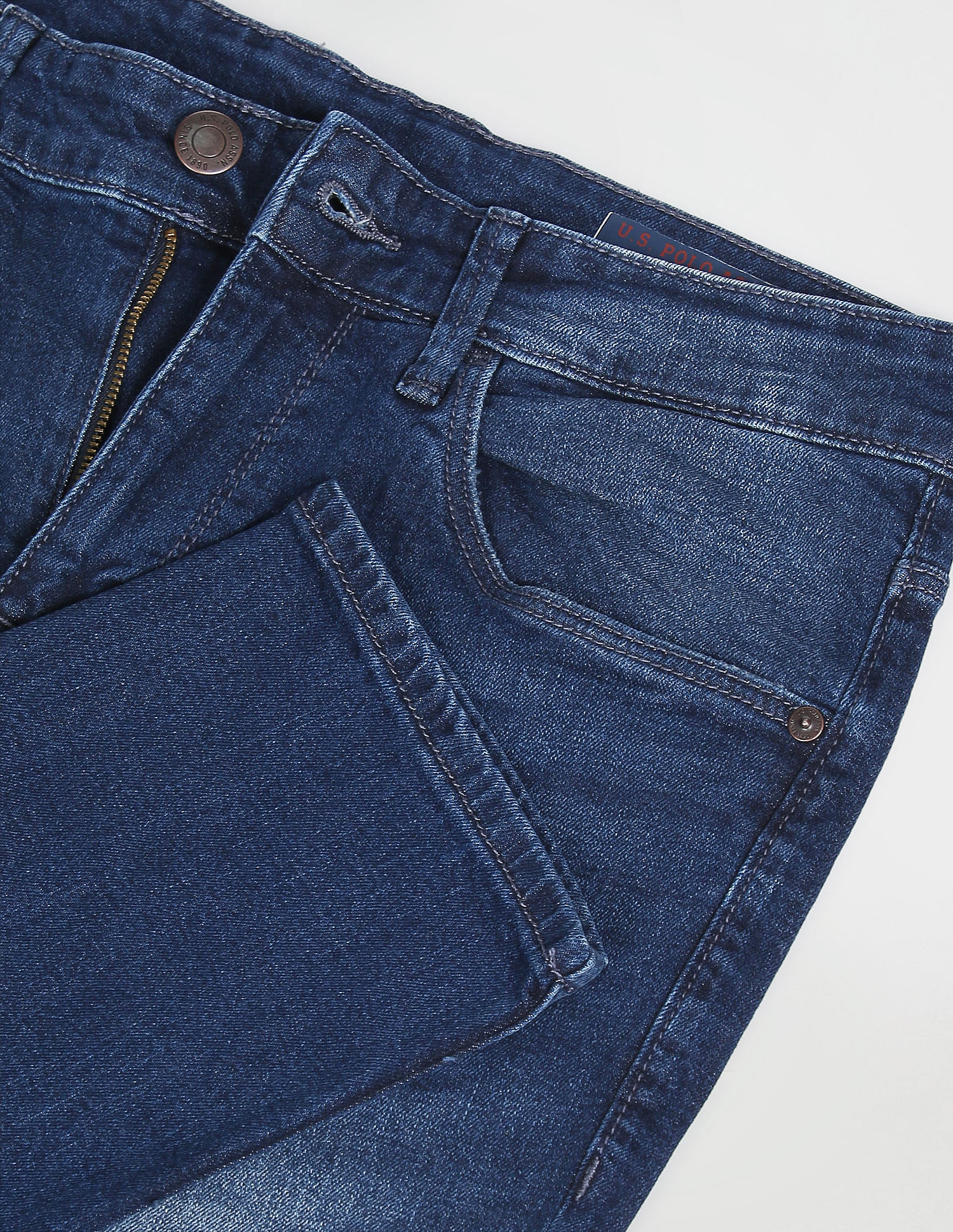 U.S. Polo Assn. Denim Co. Slim Tapered Fit Blue Jeans