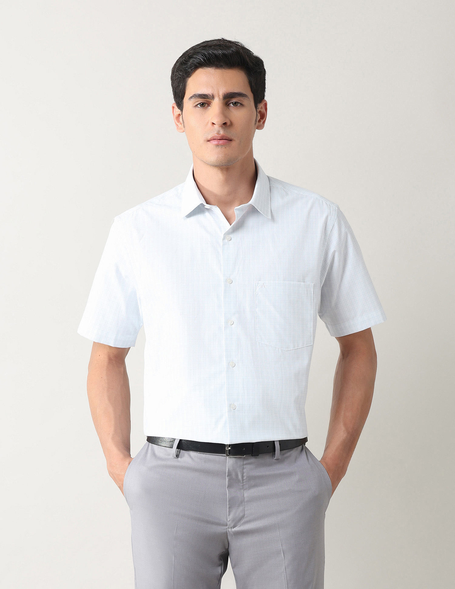 Arrow Graph Checked Liberty Classic Fit Shirt