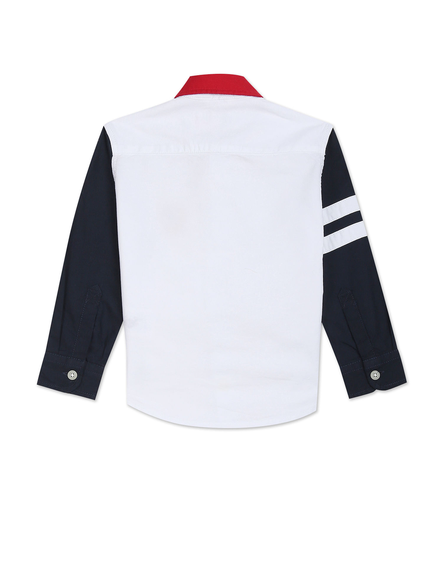 U.S. Polo Assn. Kids Boys Colour Block Festive Shirt