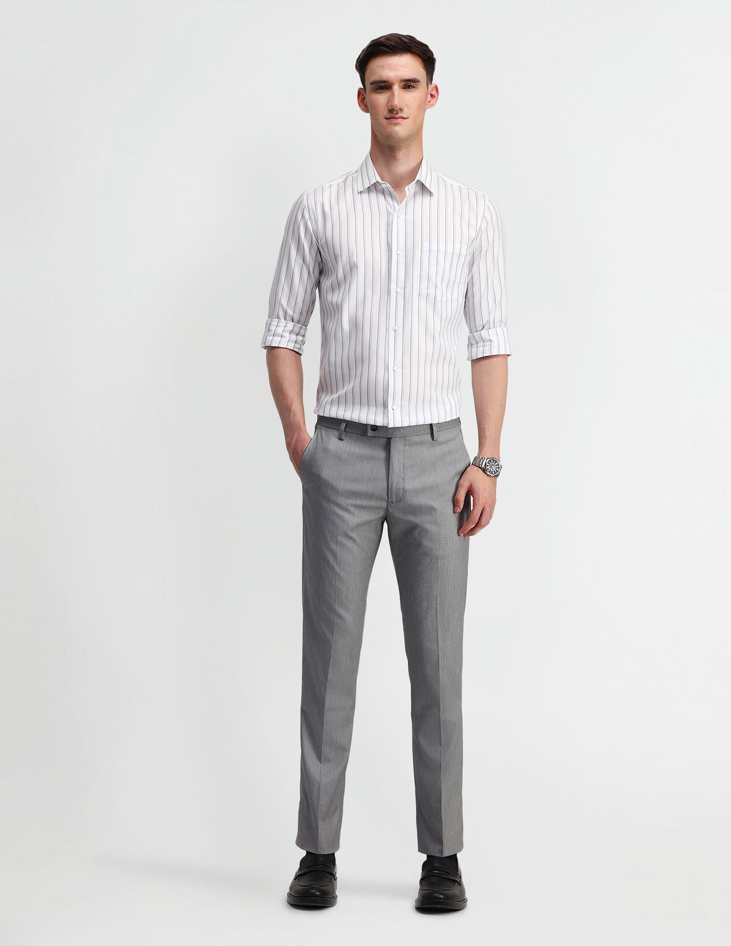 Arrow Liberty Classic Fit Cotton Shirt