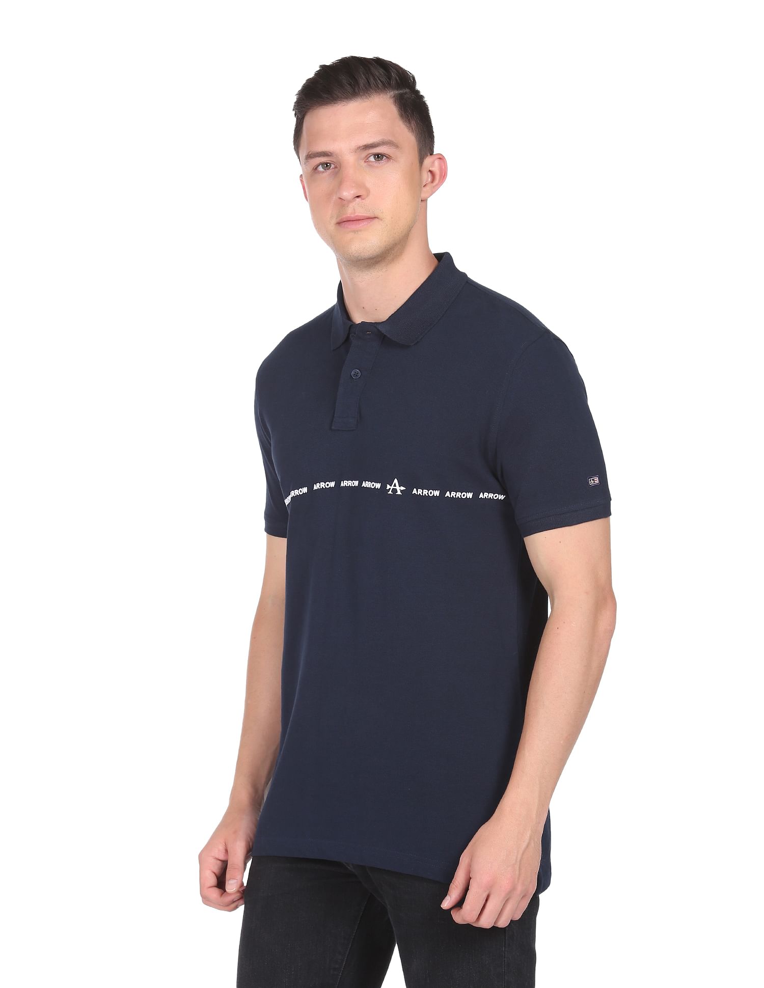 Arrow Sports Cotton Pique Polo Shirt