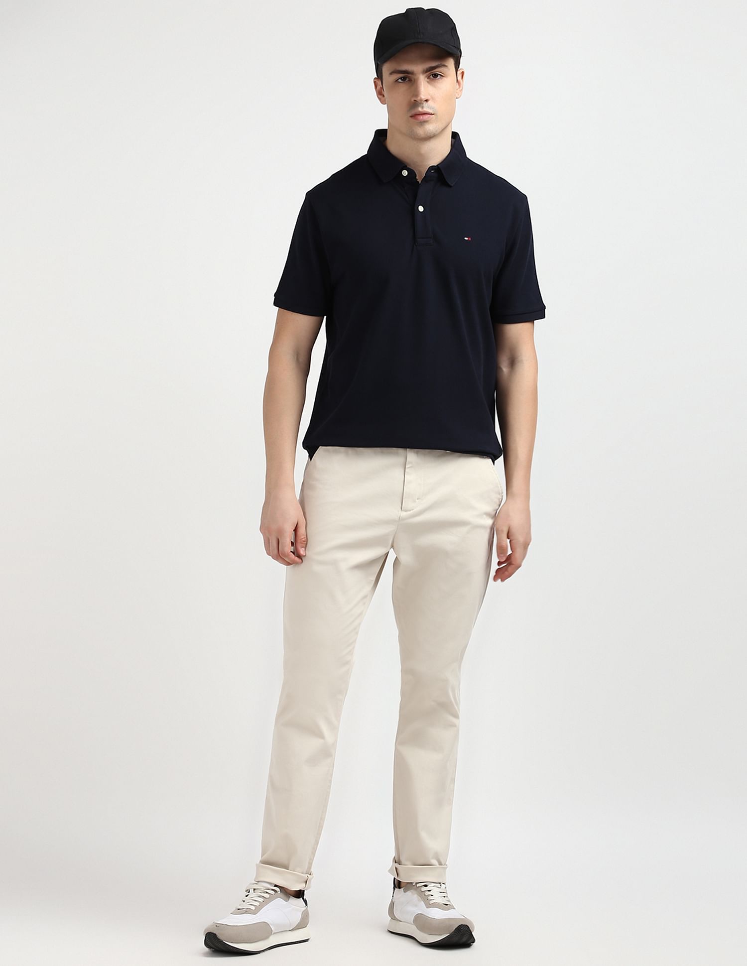 Tommy Hilfiger Short Sleeve Solid Polo Shirt