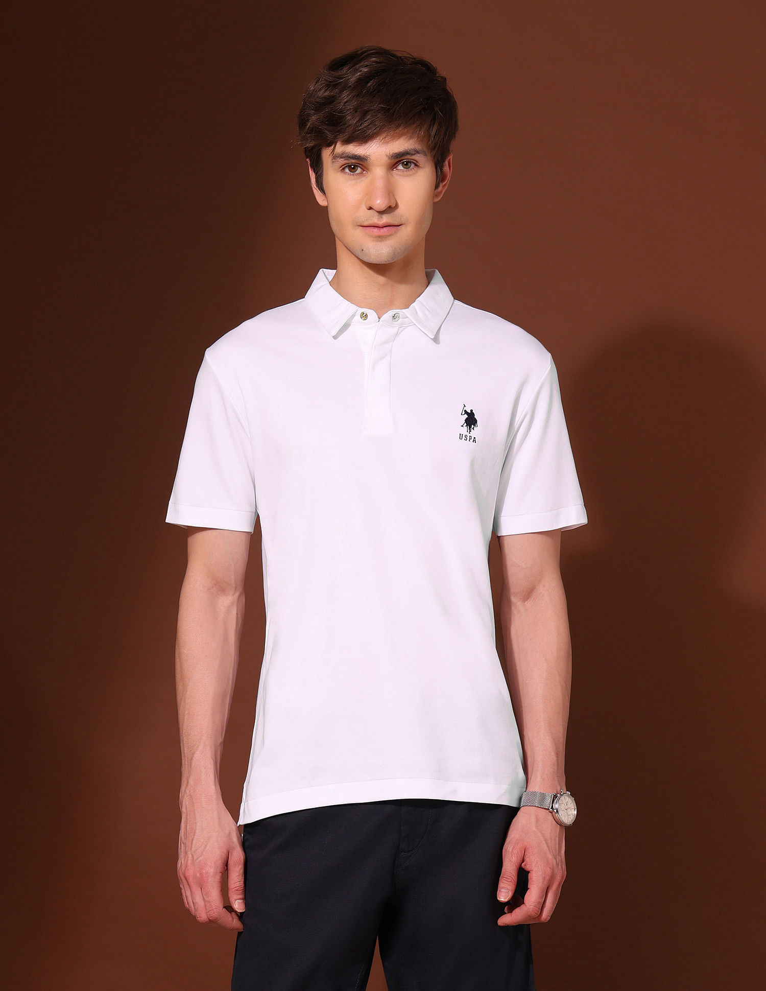 U.S. Polo Assn. Pure Cotton Work And Wander Polo Shirt