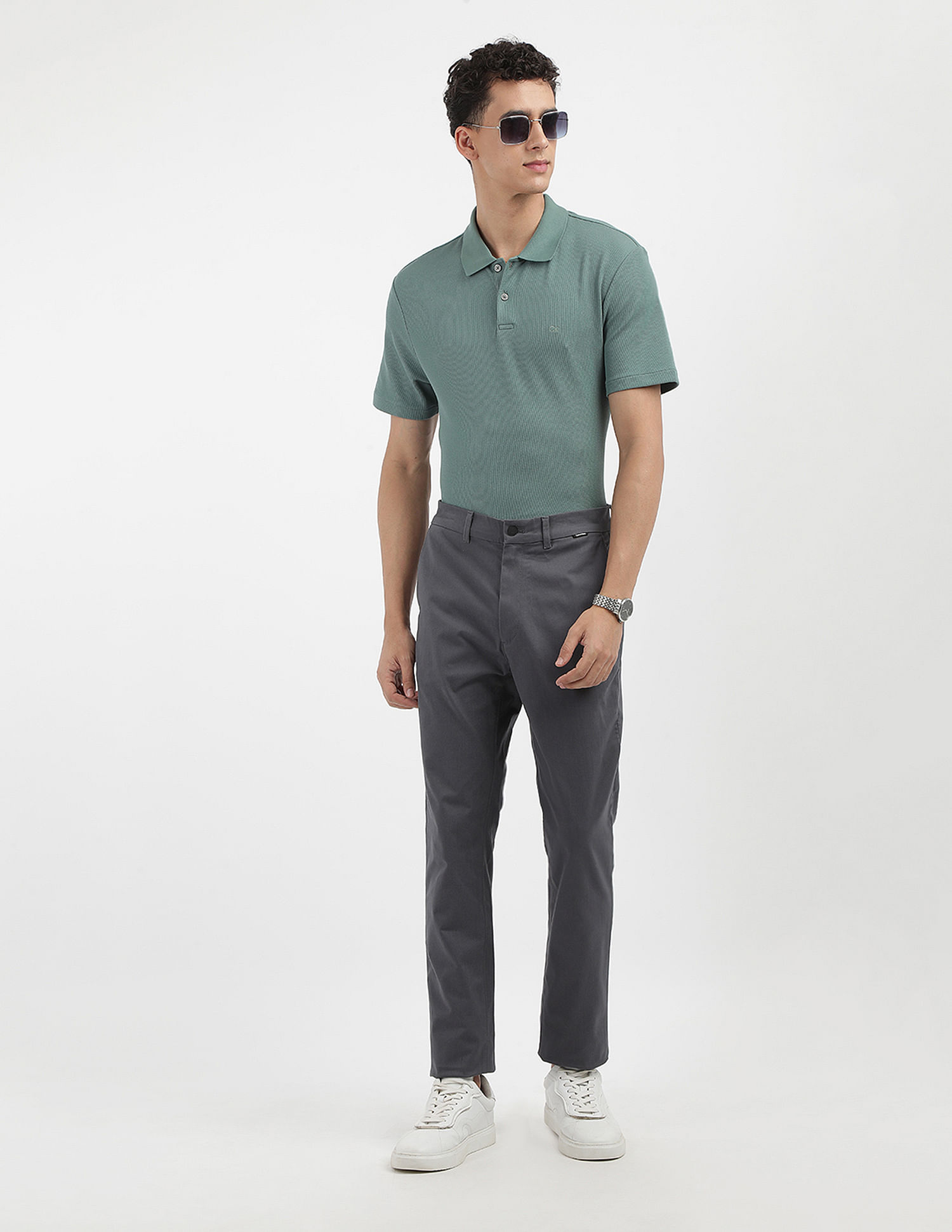 Calvin Klein Jeans Twill Slim Fit Chinos