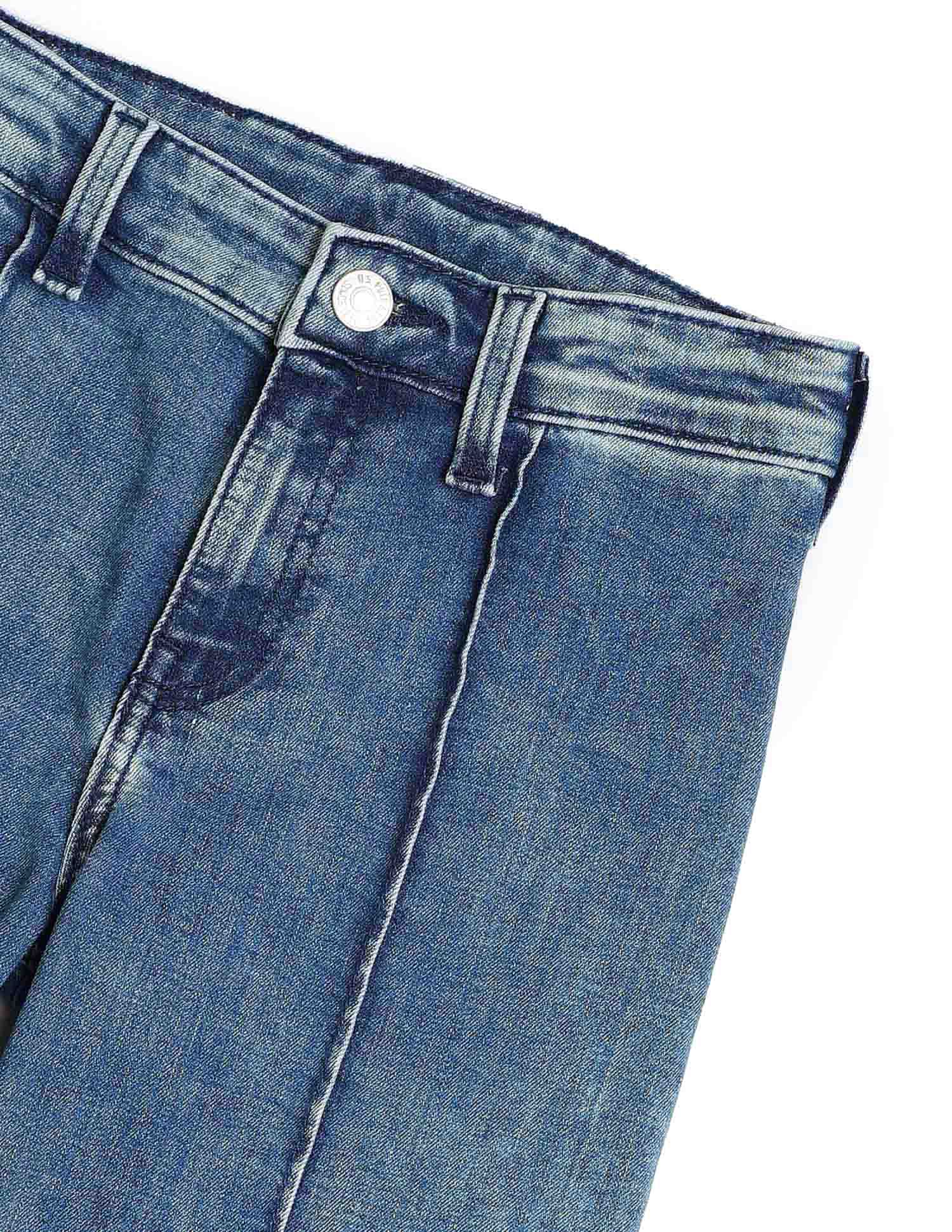 U.S. Polo Assn. Kids Girls Mid Rise Bootcut Jeans