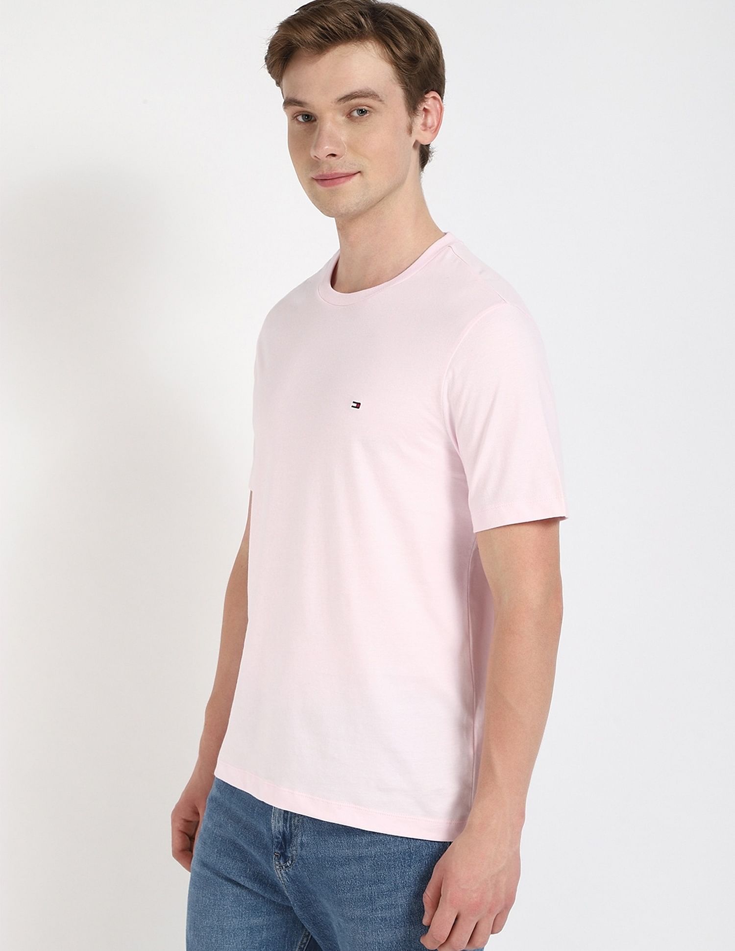 Tommy Hilfiger Solid Regular Fit T-shirt