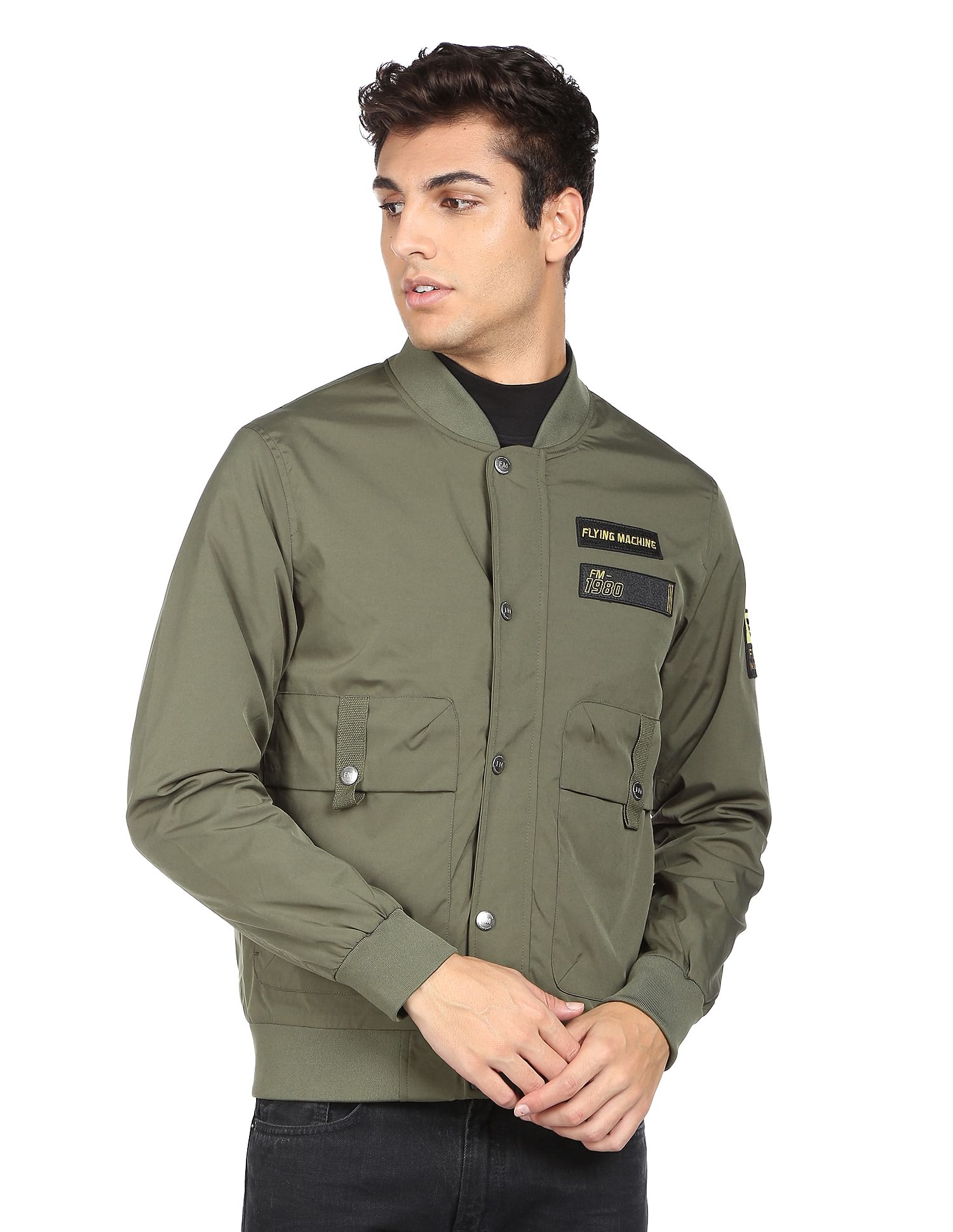 flying machine bomber jacket