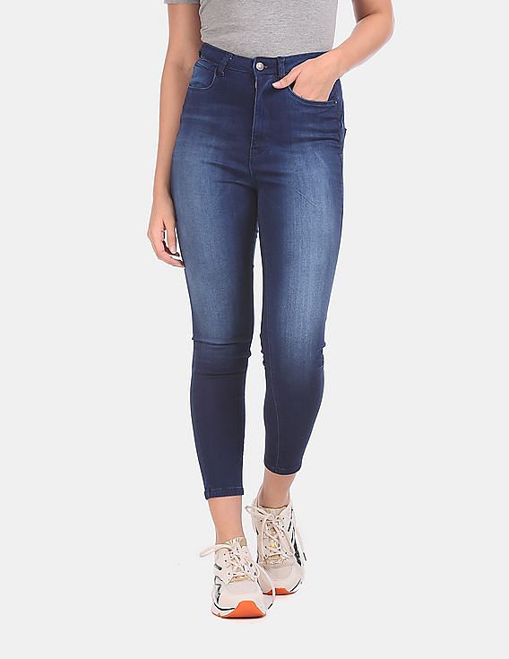 Flying Machine Women Twiggy Super Skinny Fit High Waist Jeans
