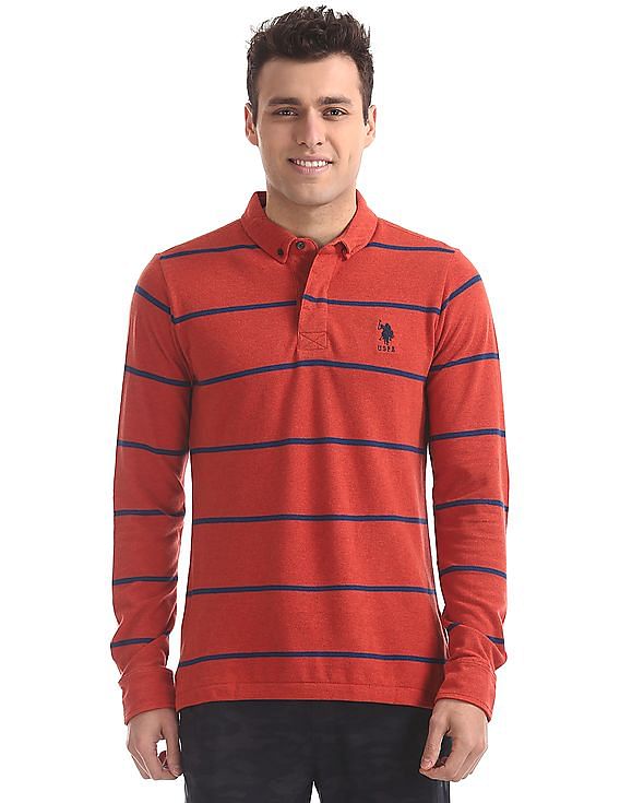 U.S. Polo Assn. Regular Fit Striped Polo Shirt