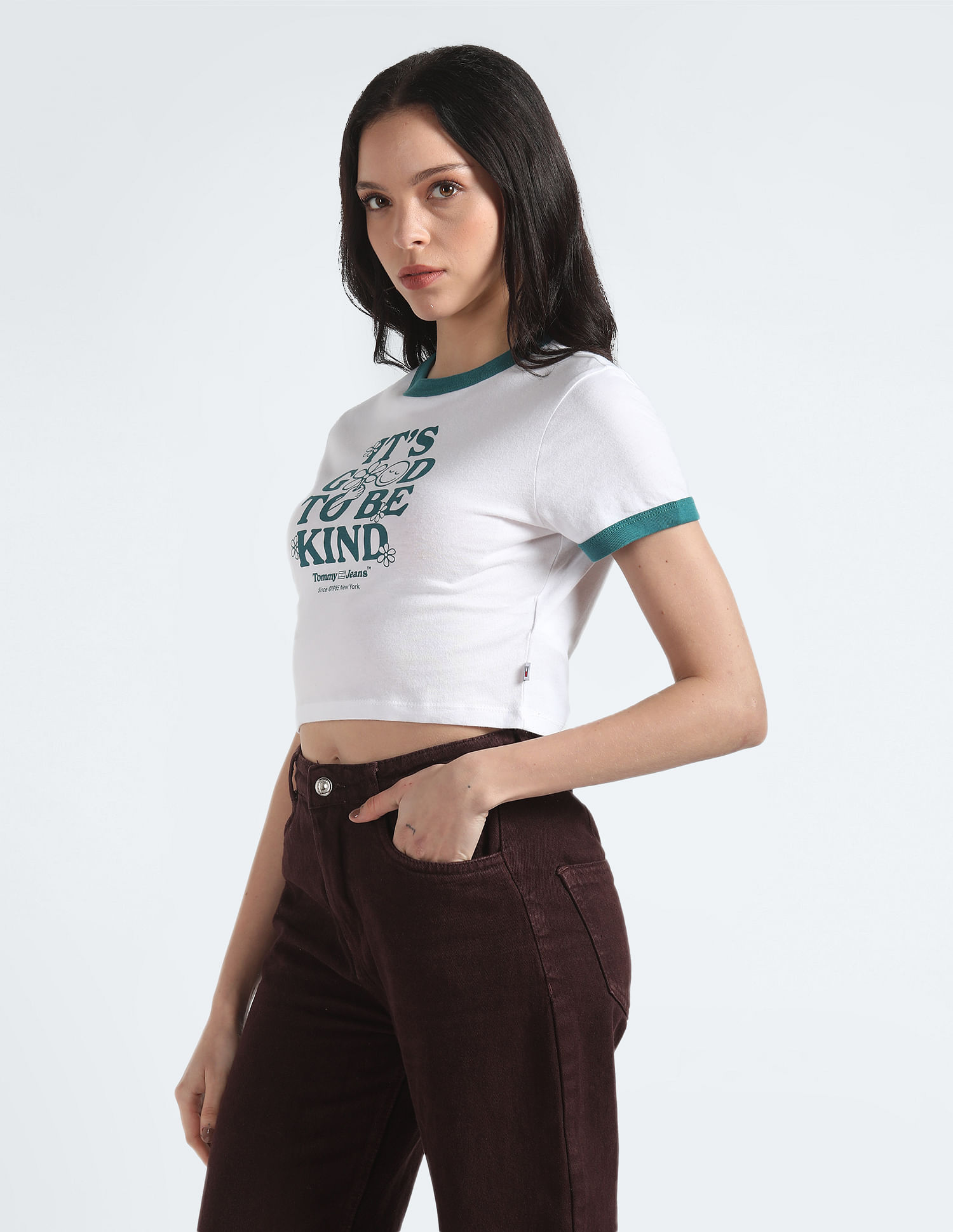 Tommy Hilfiger Sustainable Cropped T-Shirt