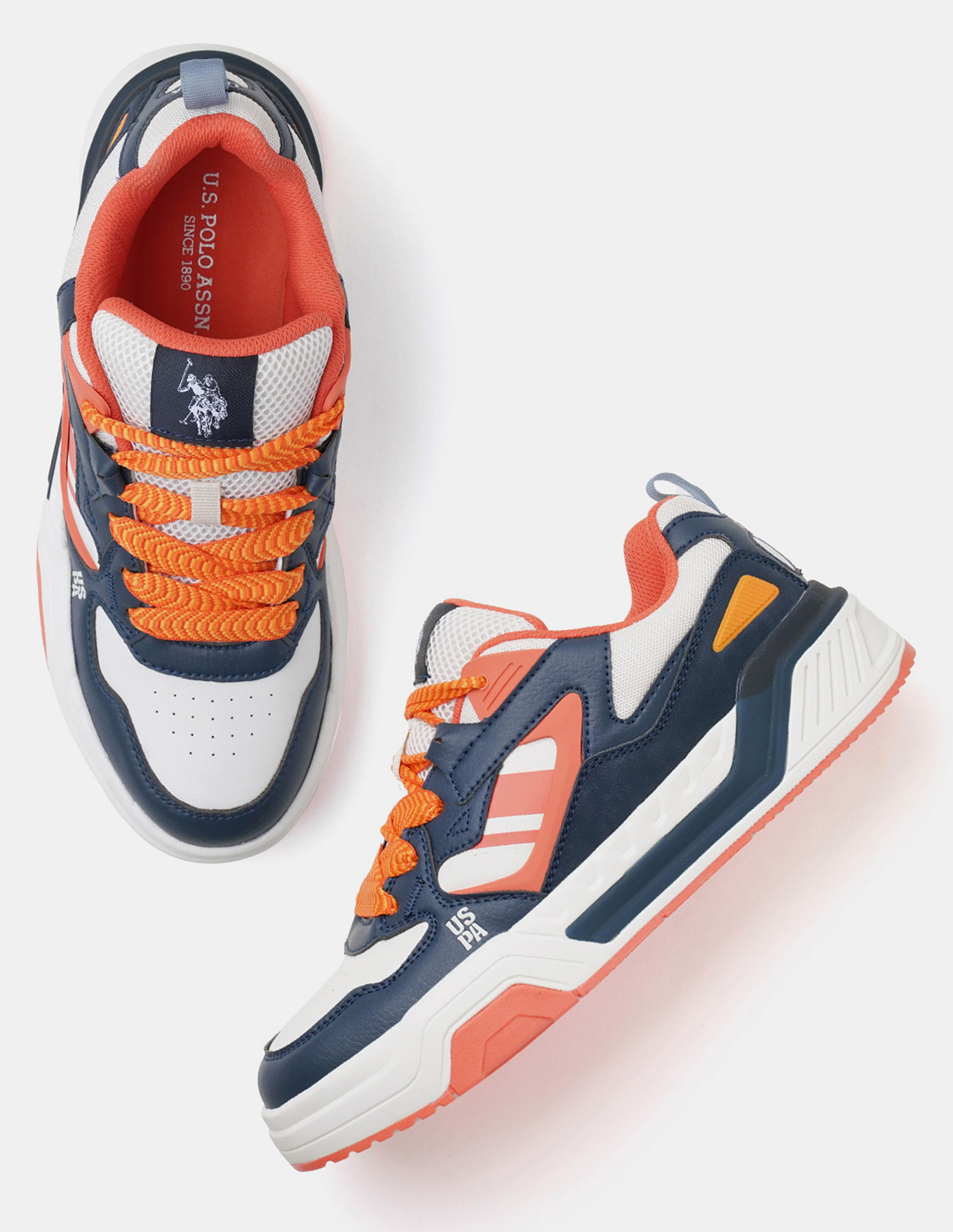 U.S. Polo Assn. Men Damen Colour Blocked Sneakers