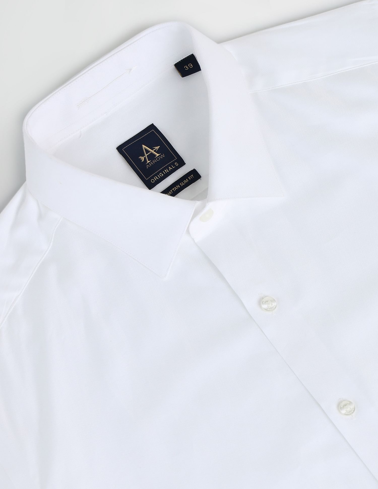 Arrow Manhattan Slim Cotton Shirt