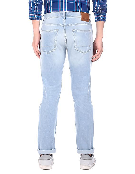 Plain Blue Aeropostale Jeans Mens, Slim Fit at Rs 650/piece in Kurnool