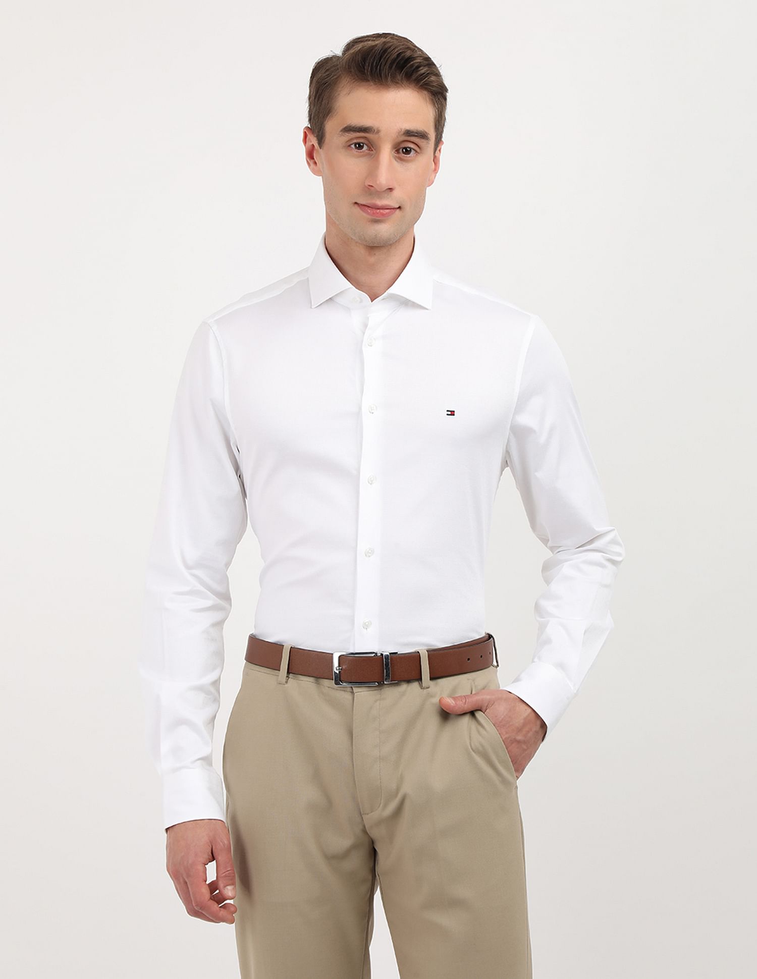 Tommy Hilfiger Dobby Slim Fit Shirt