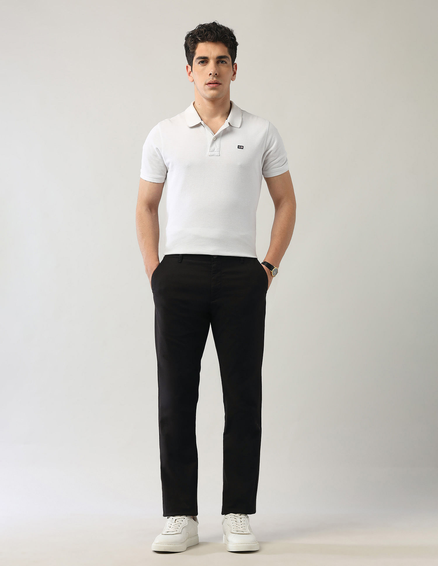 Arrow Sport Twill Night Is Young Trousers
