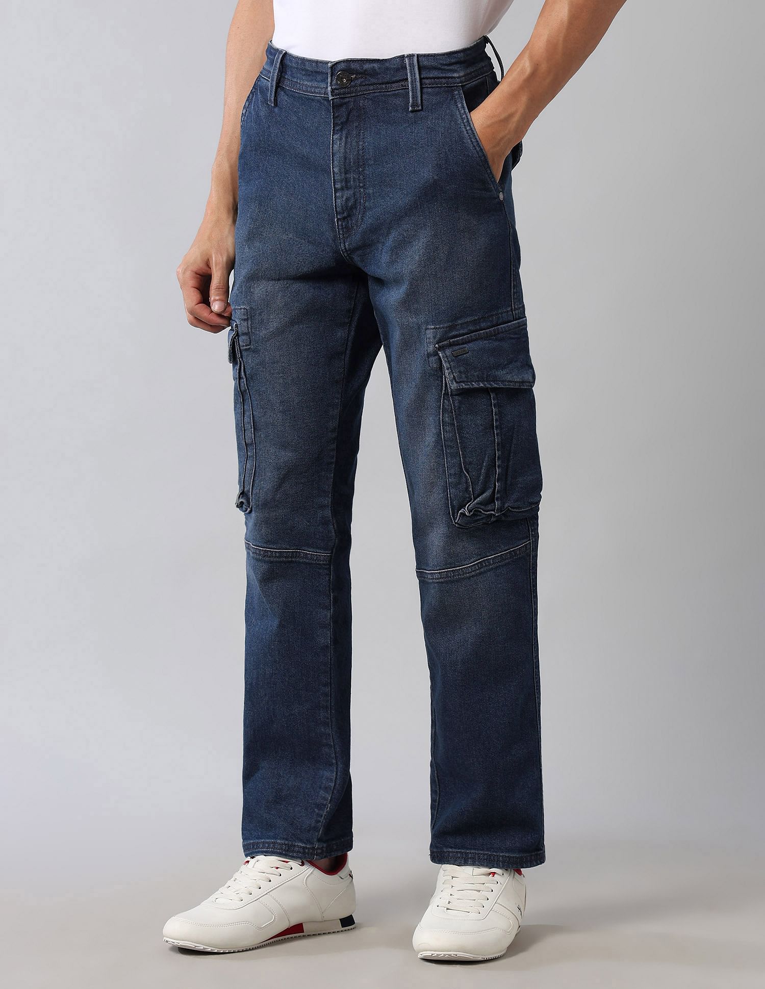 U.S. Polo Assn. Denim Co. Harold Slim Straight Fit Blue Jeans