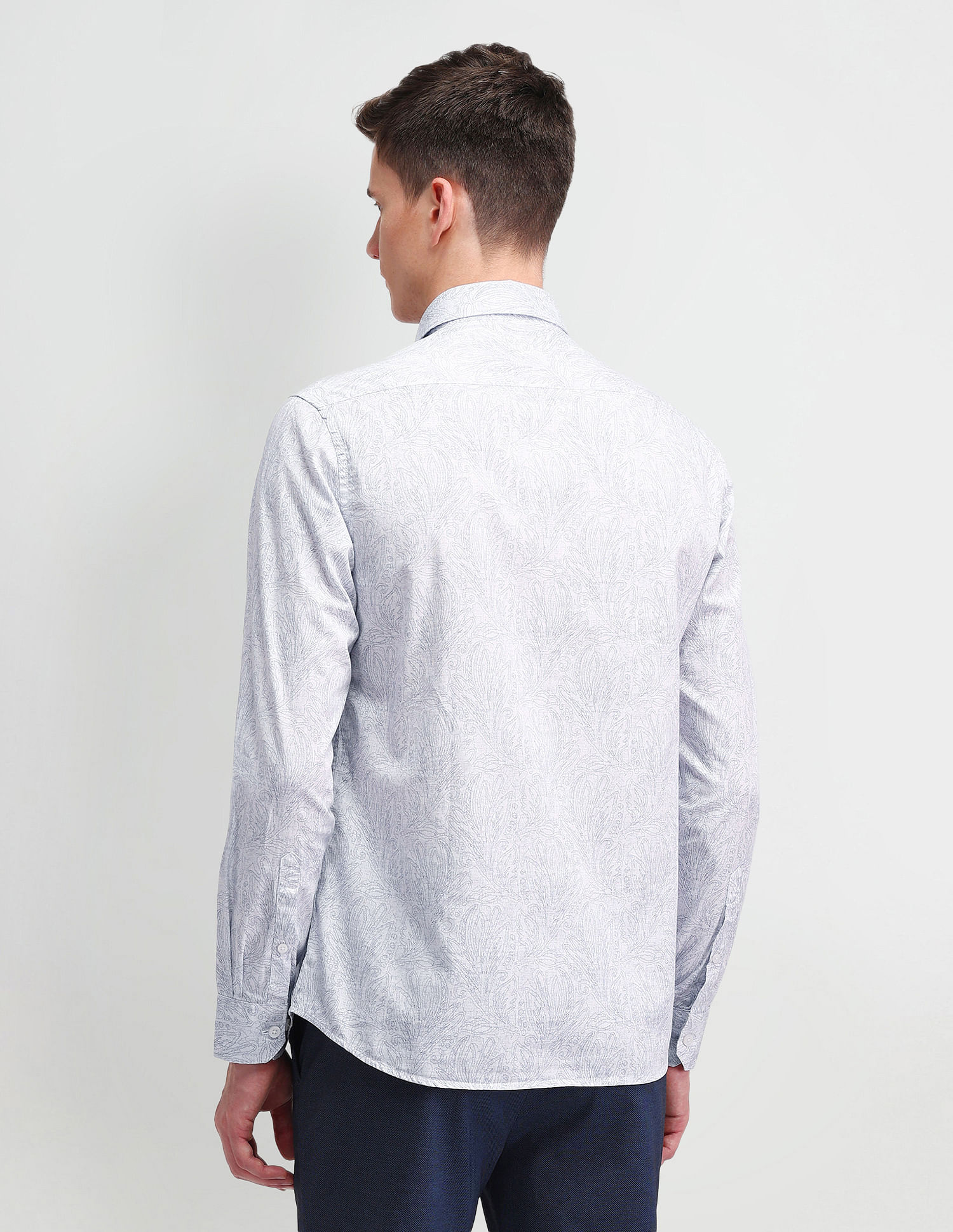 Arrow Sport Slim Fit All-Over Shirt