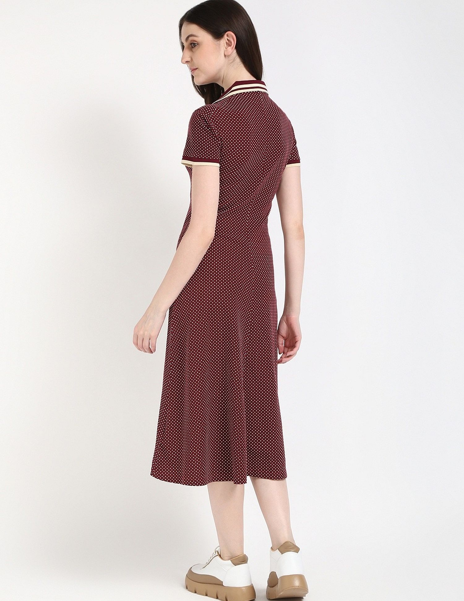 Tommy Hilfiger Cotton Polo Collar T-Shirt Dress