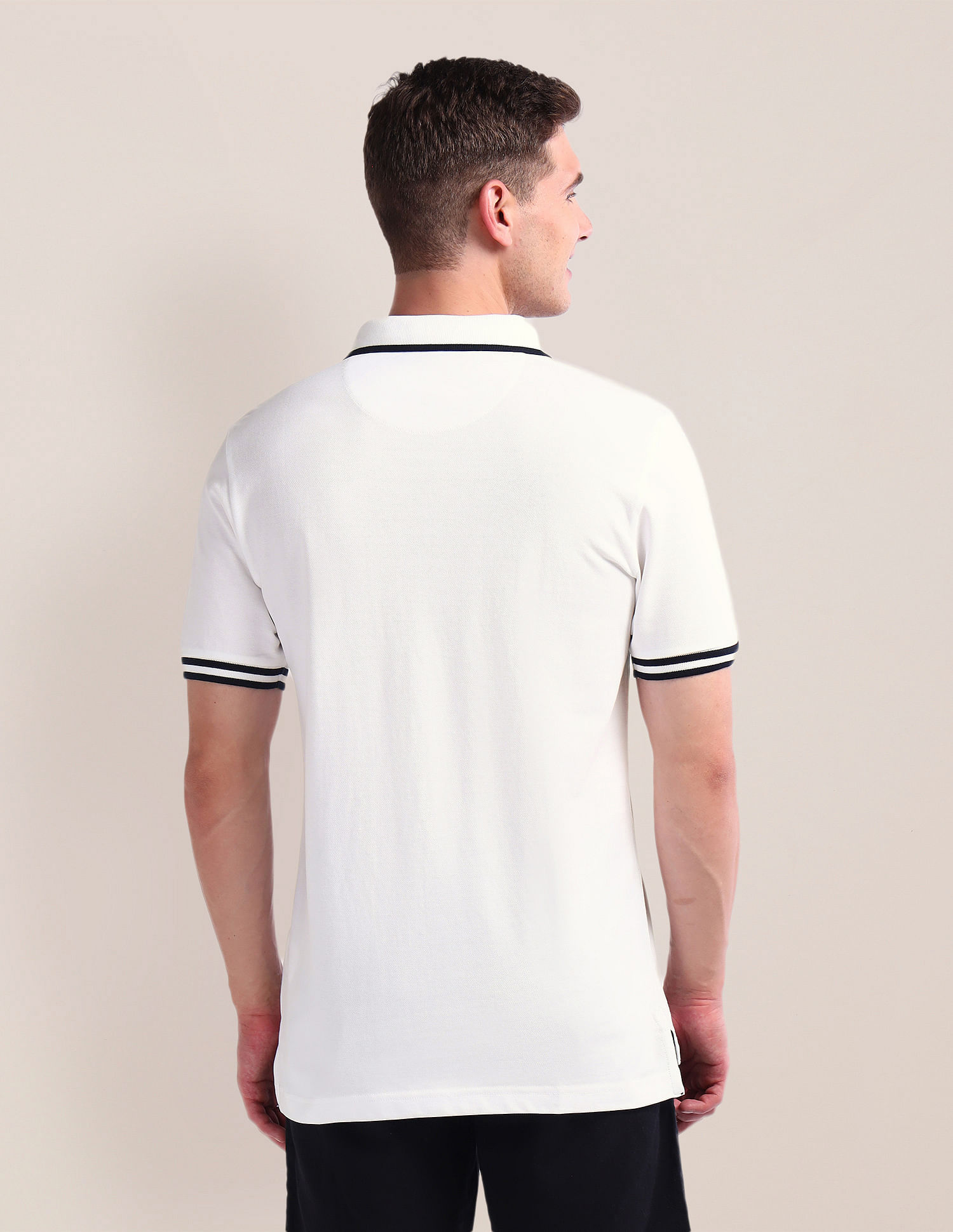 U.S. Polo Assn. Solid Slim Fit Polo Shirt